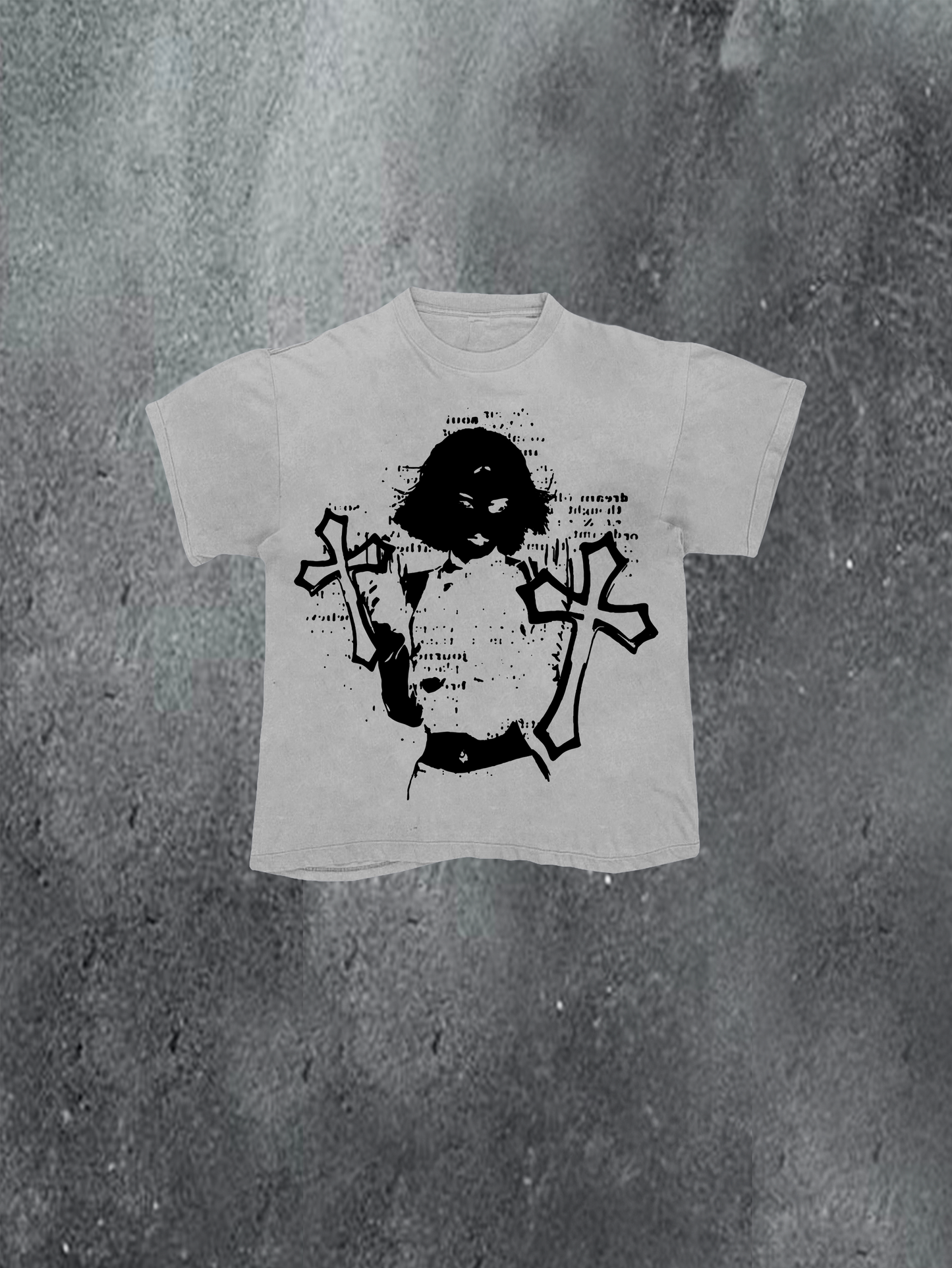 Woman With Crosses Tee