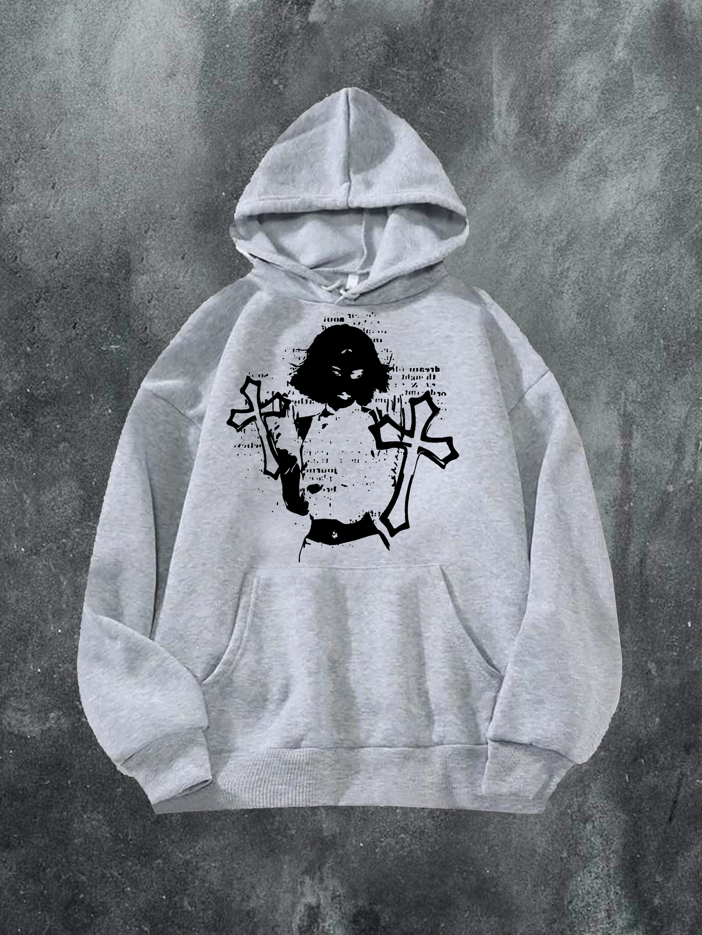Woman With Crosses Hoodie