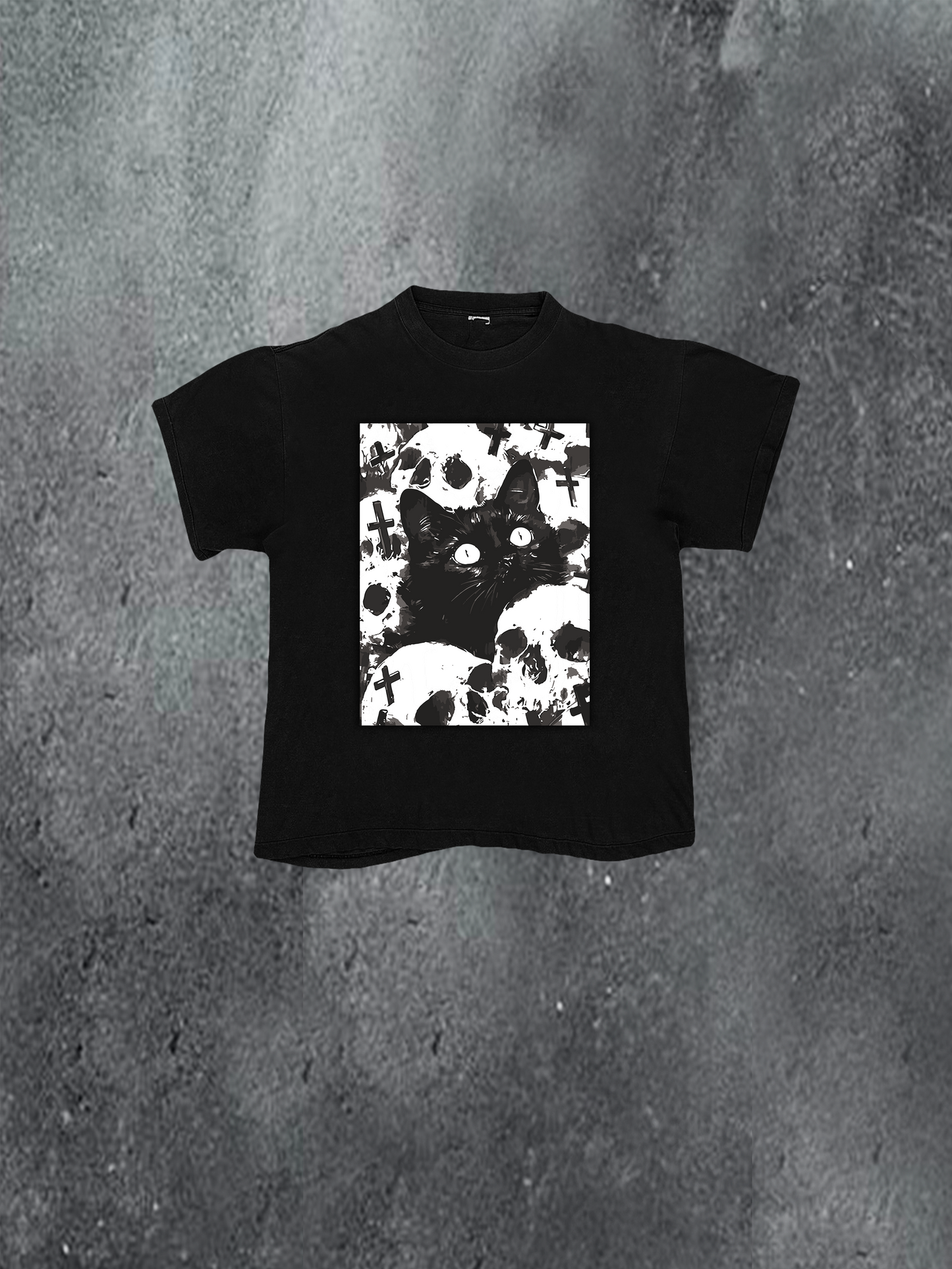 Gothic Kitty Tee
