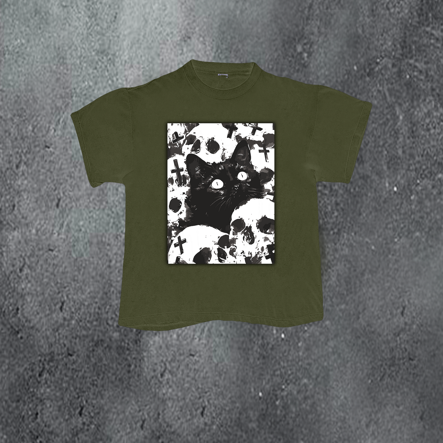 Gothic Kitty Tee