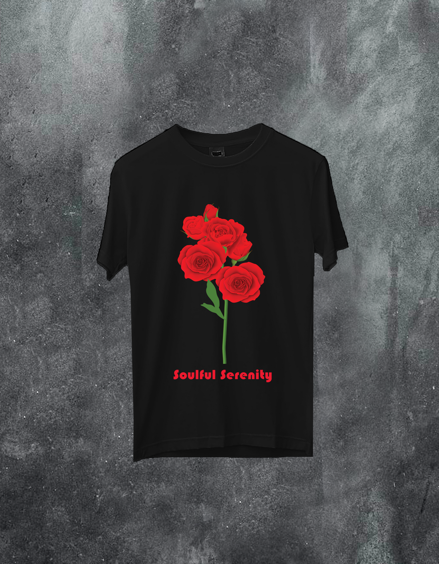 Soulful Serenity Roses Tee