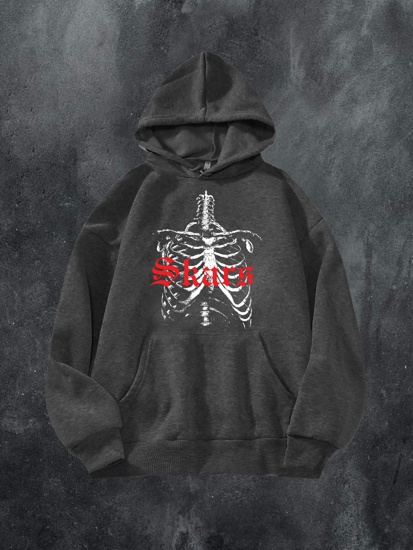 SKARS Skeleton Chest Hoodie