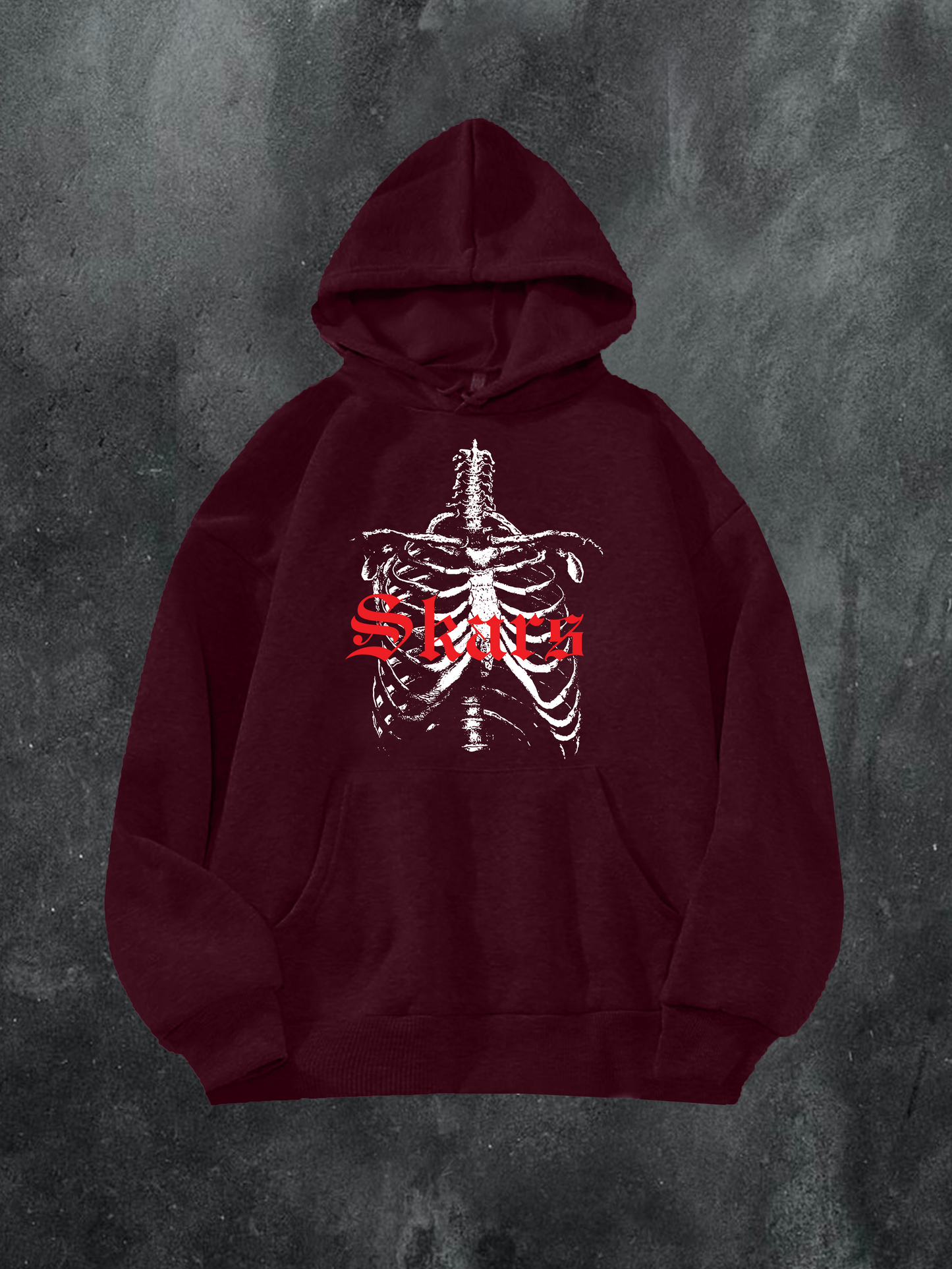 SKARS Skeleton Chest Hoodie