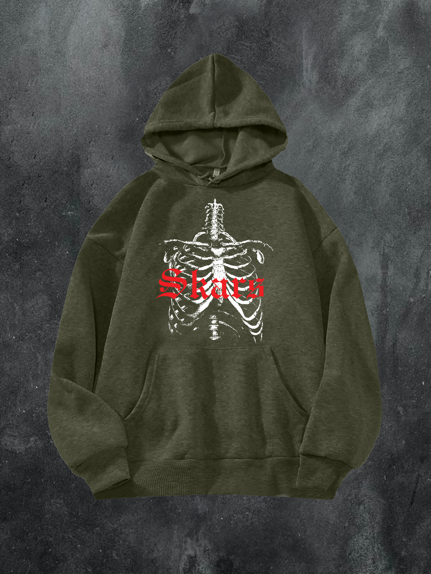 SKARS Skeleton Chest Hoodie