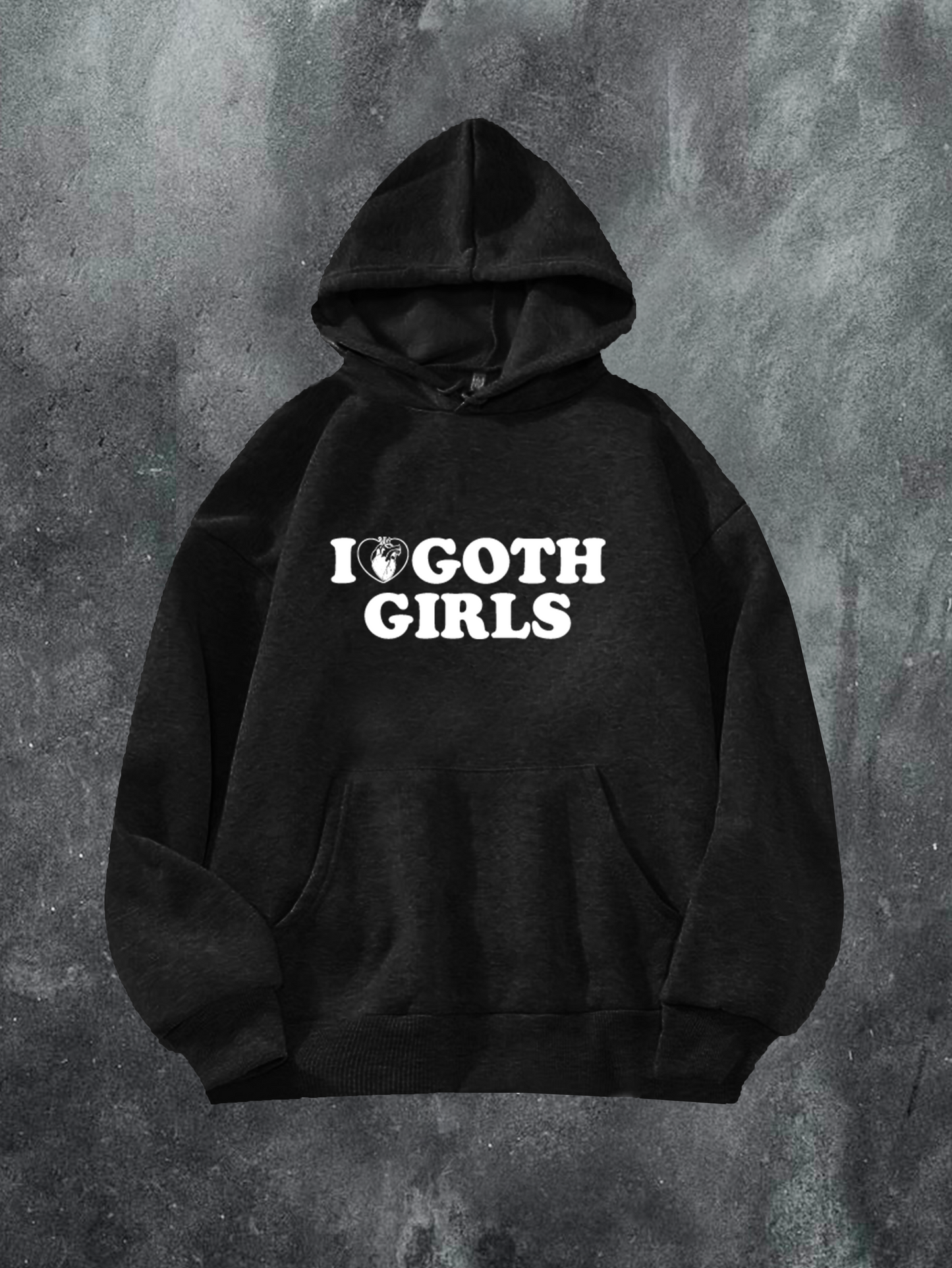 I Heart Goth Girls Hoodie