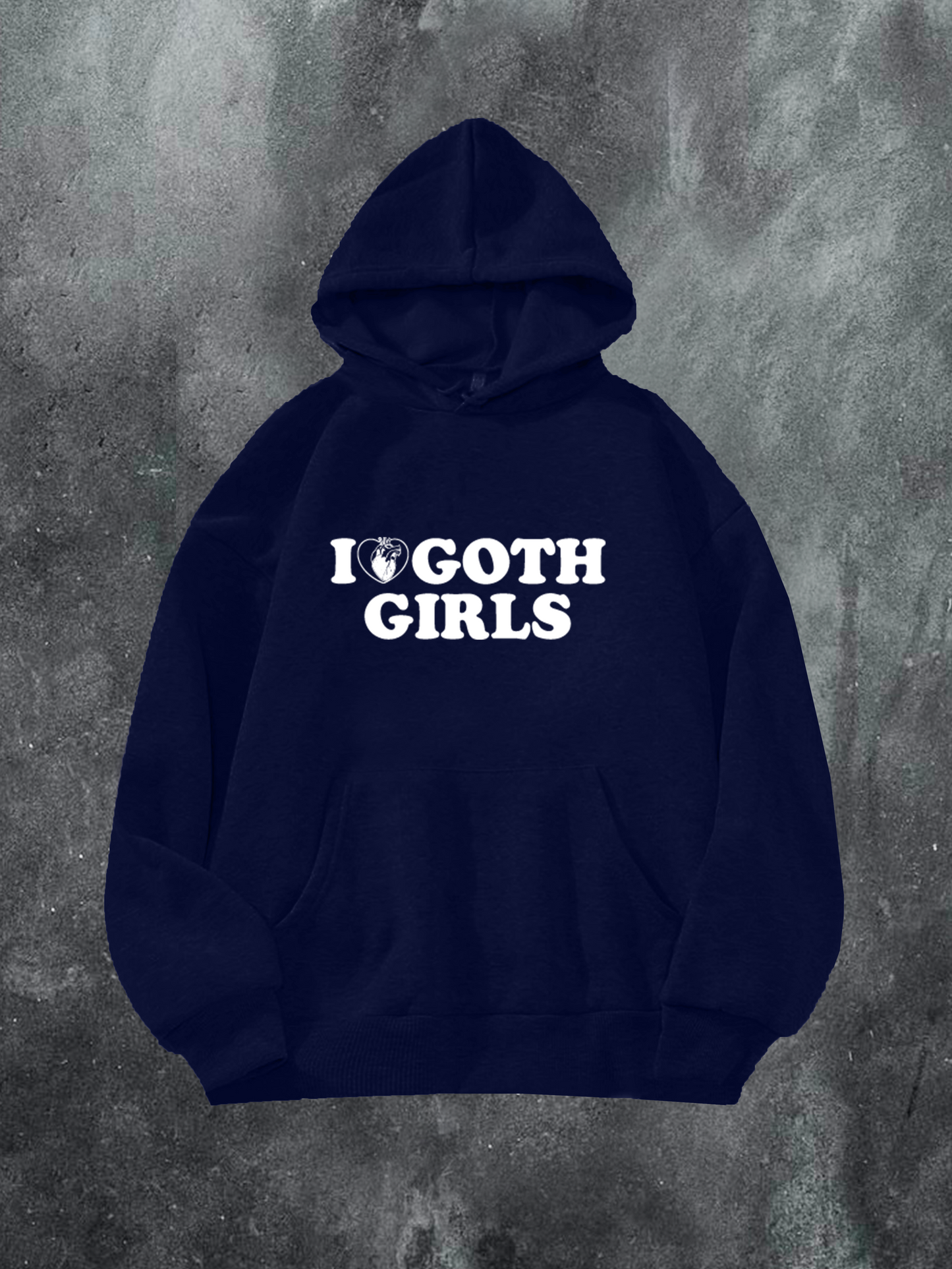 I Heart Goth Girls Hoodie