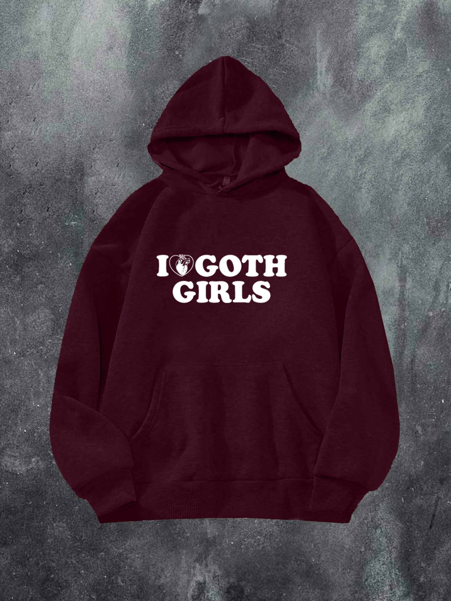I Heart Goth Girls Hoodie