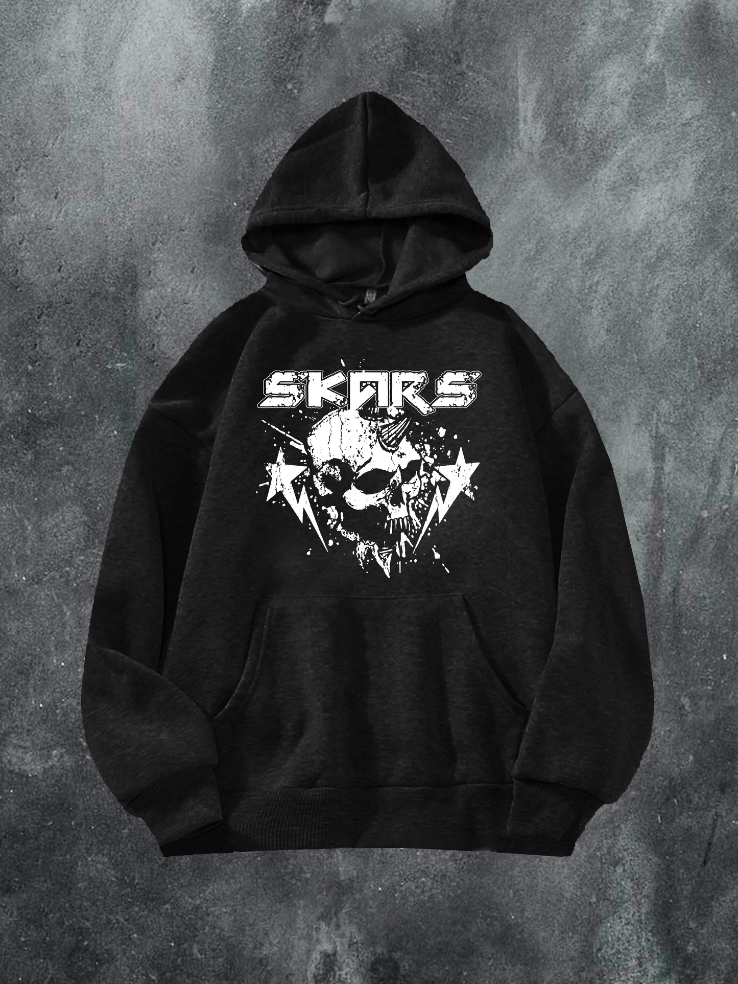 SKARS Lighting Skull Hoodie