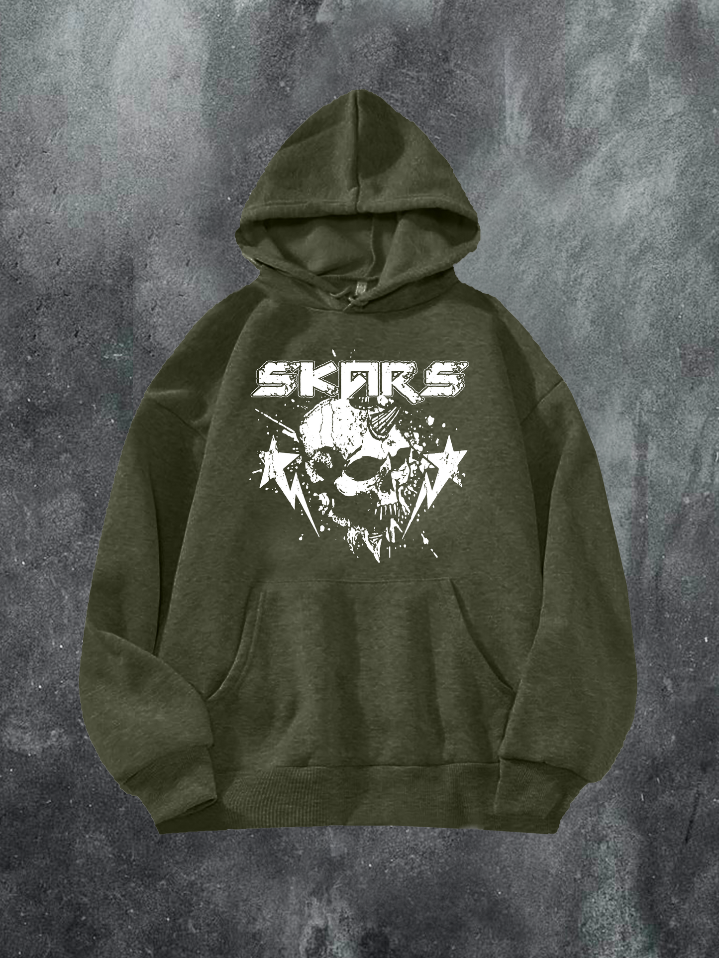 SKARS Lighting Skull Hoodie