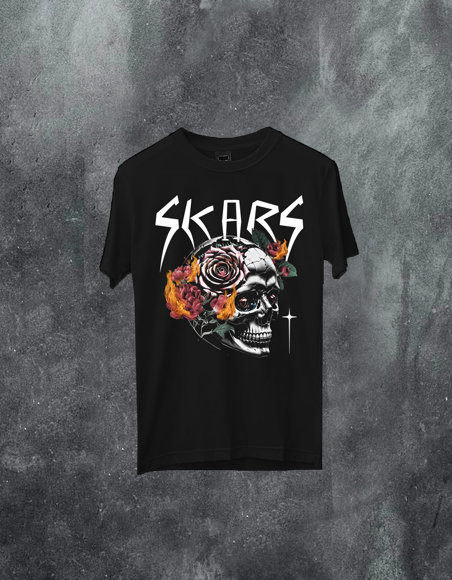 Rose Skull Tee