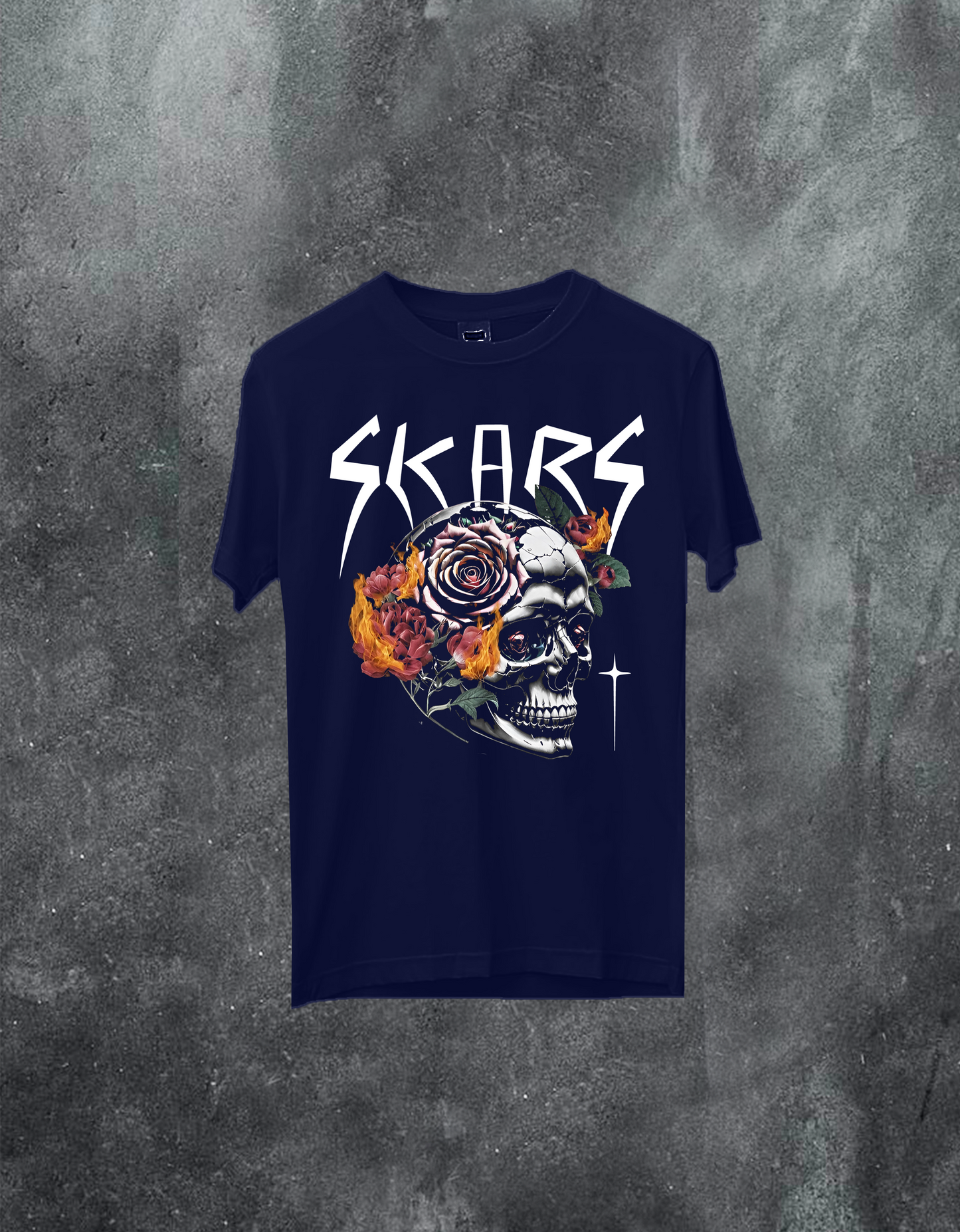 Rose Skull Tee