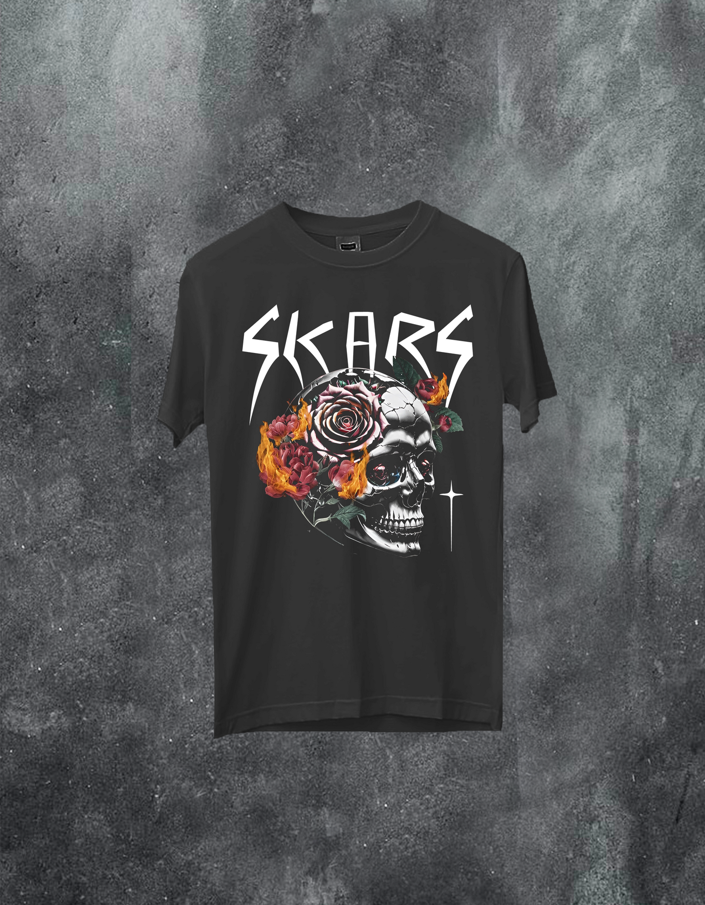 Rose Skull Tee
