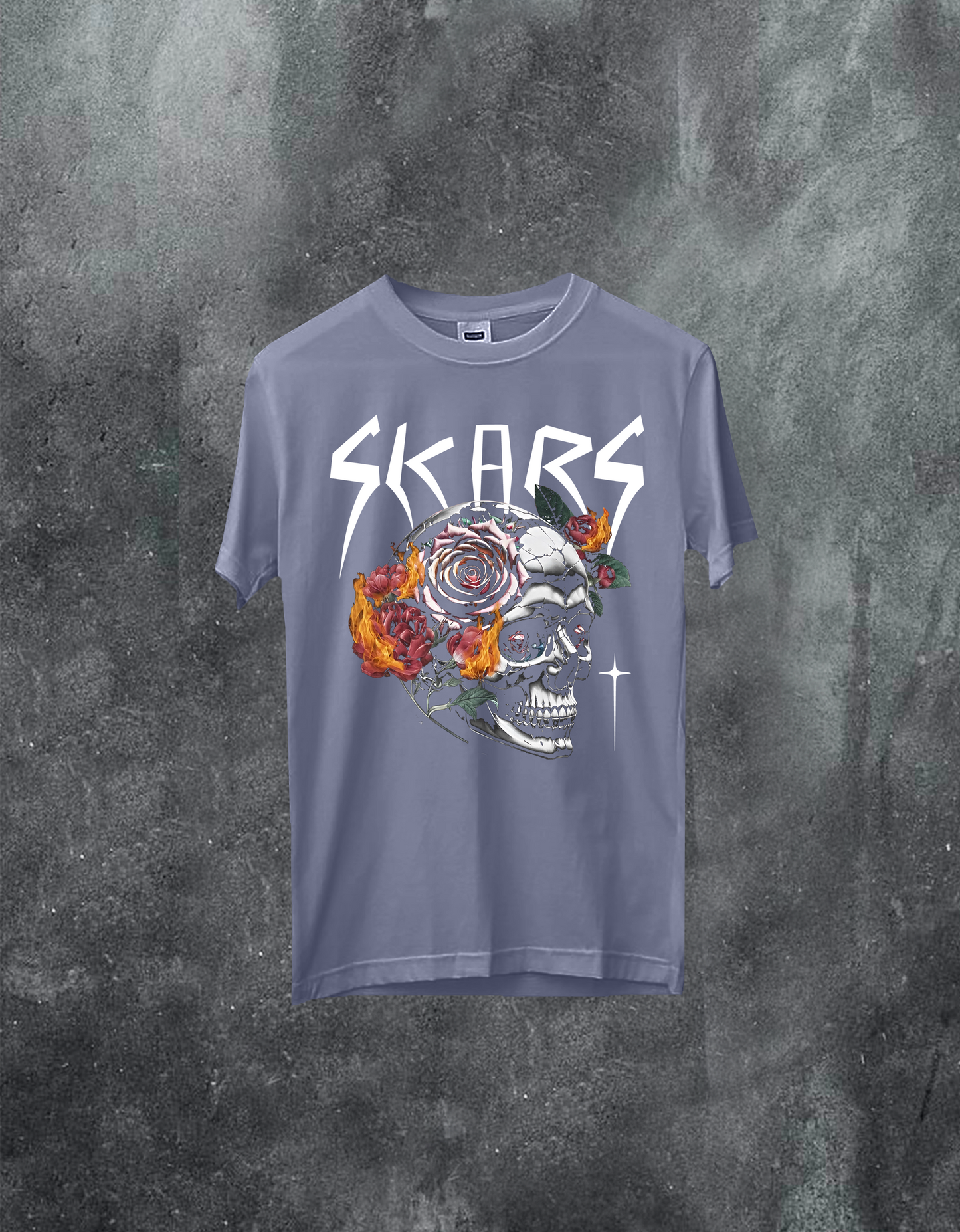 Rose Skull Tee