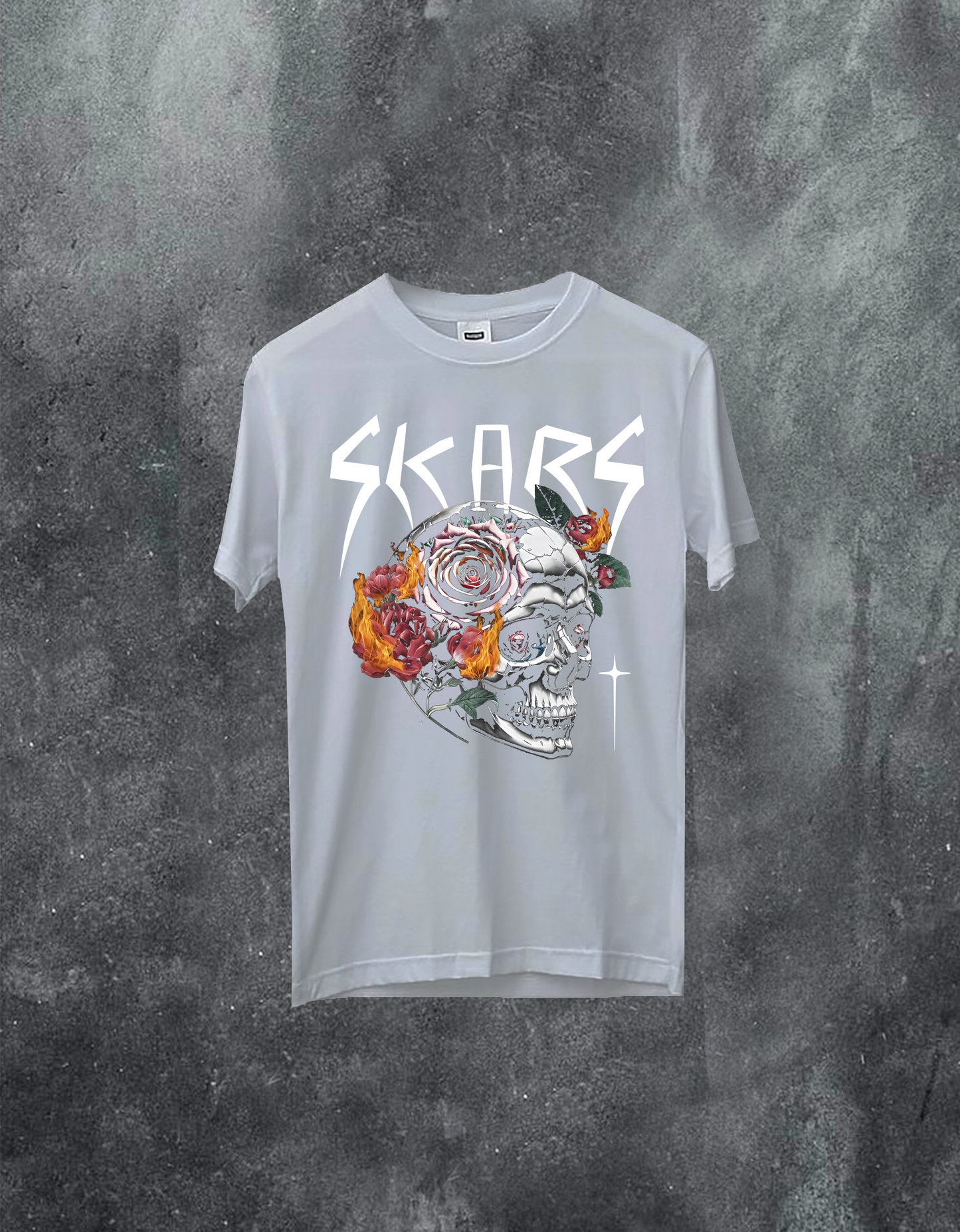 Rose Skull Tee