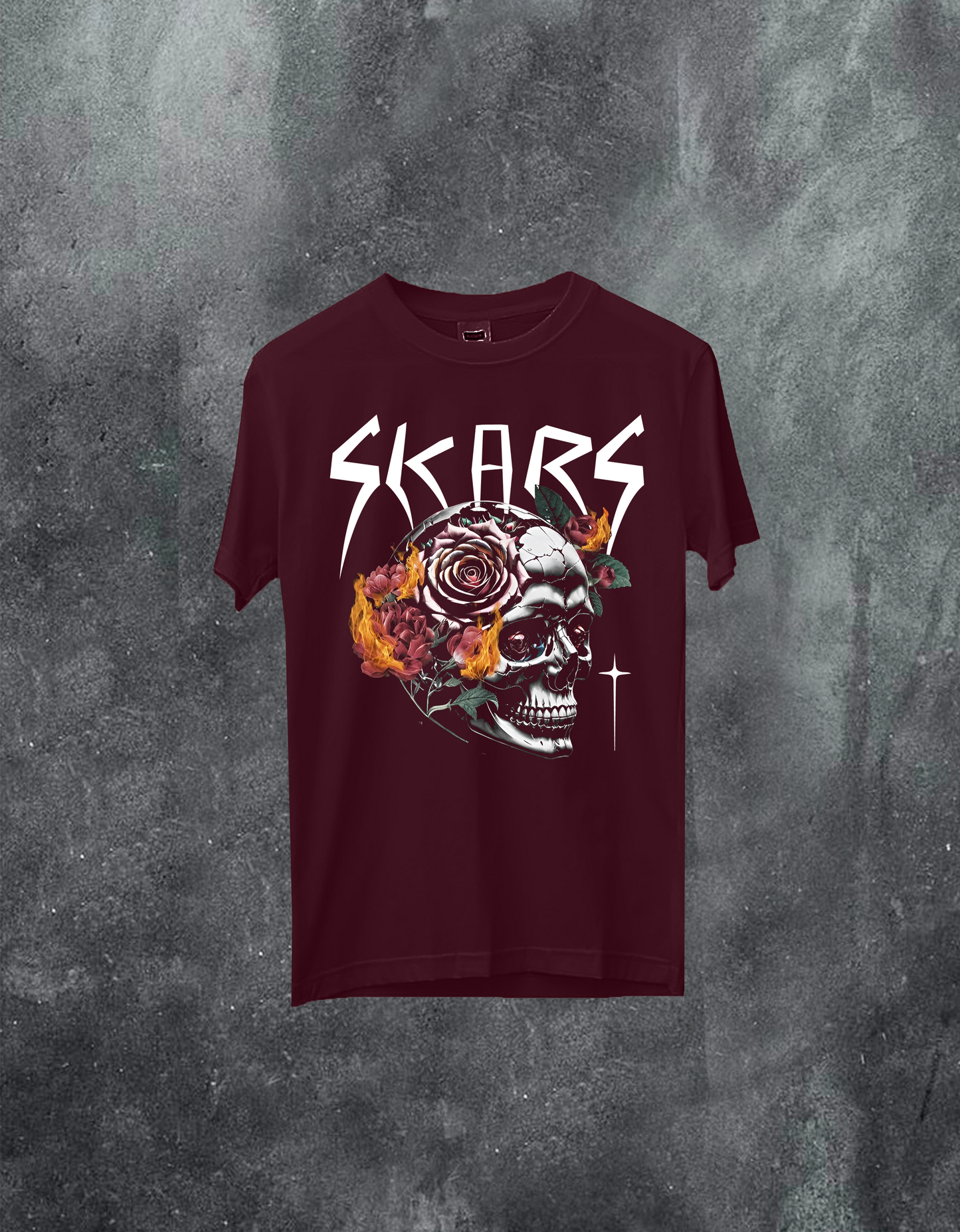 Rose Skull Tee
