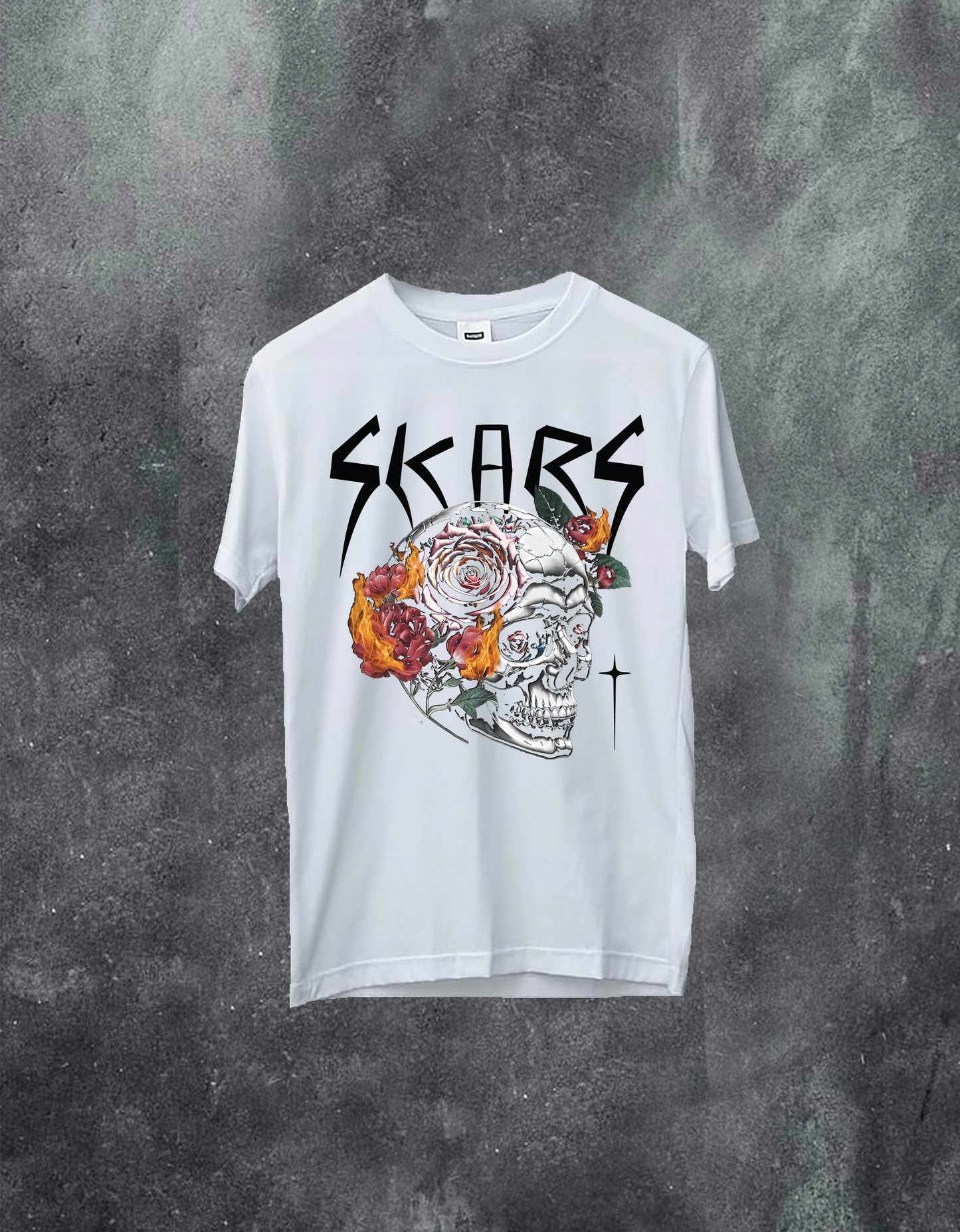 Rose Skull Tee