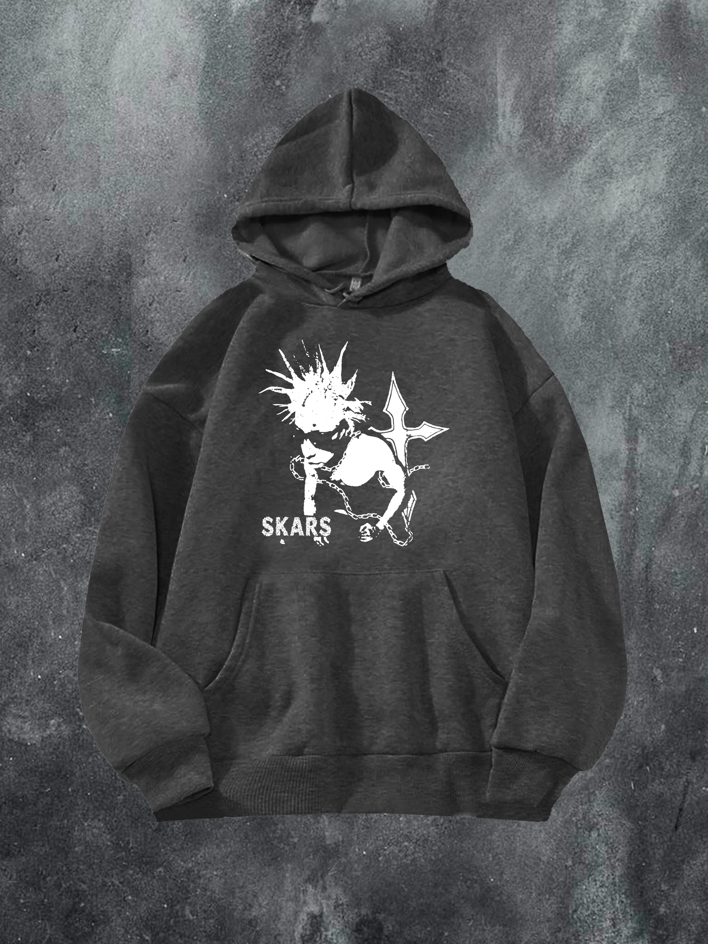 Chained Cross Hoodie