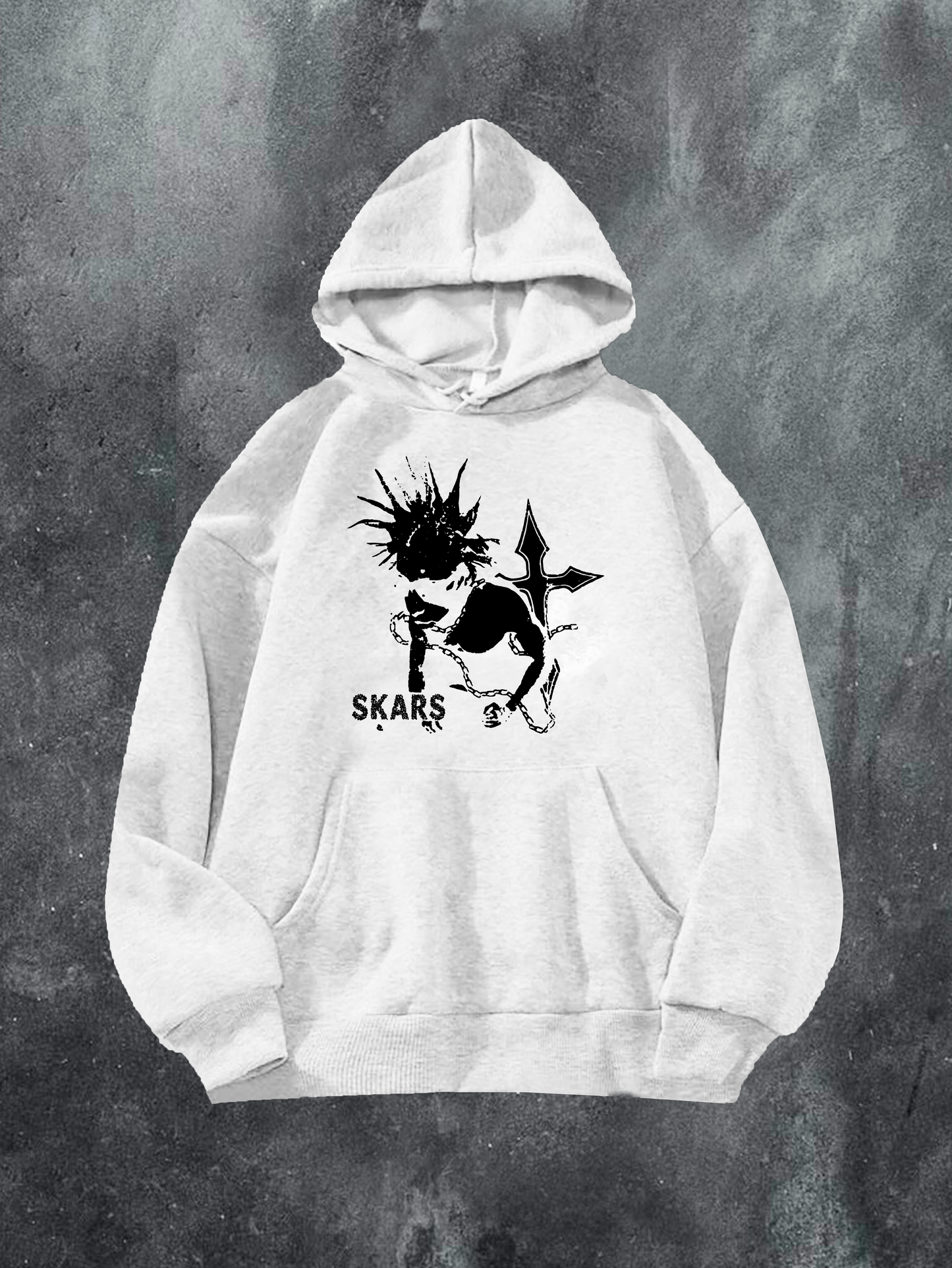 Chained Cross Hoodie