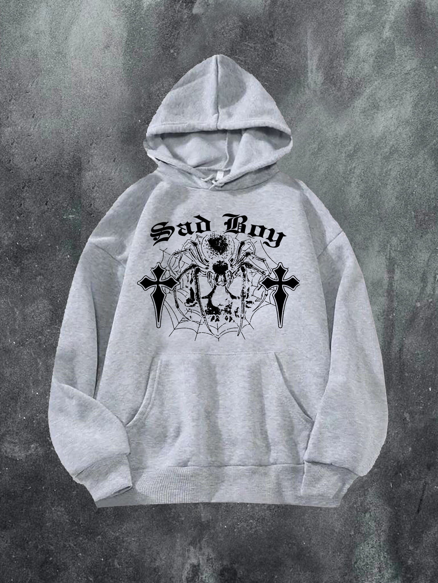 Sad Boy Spider Cross Hoodie