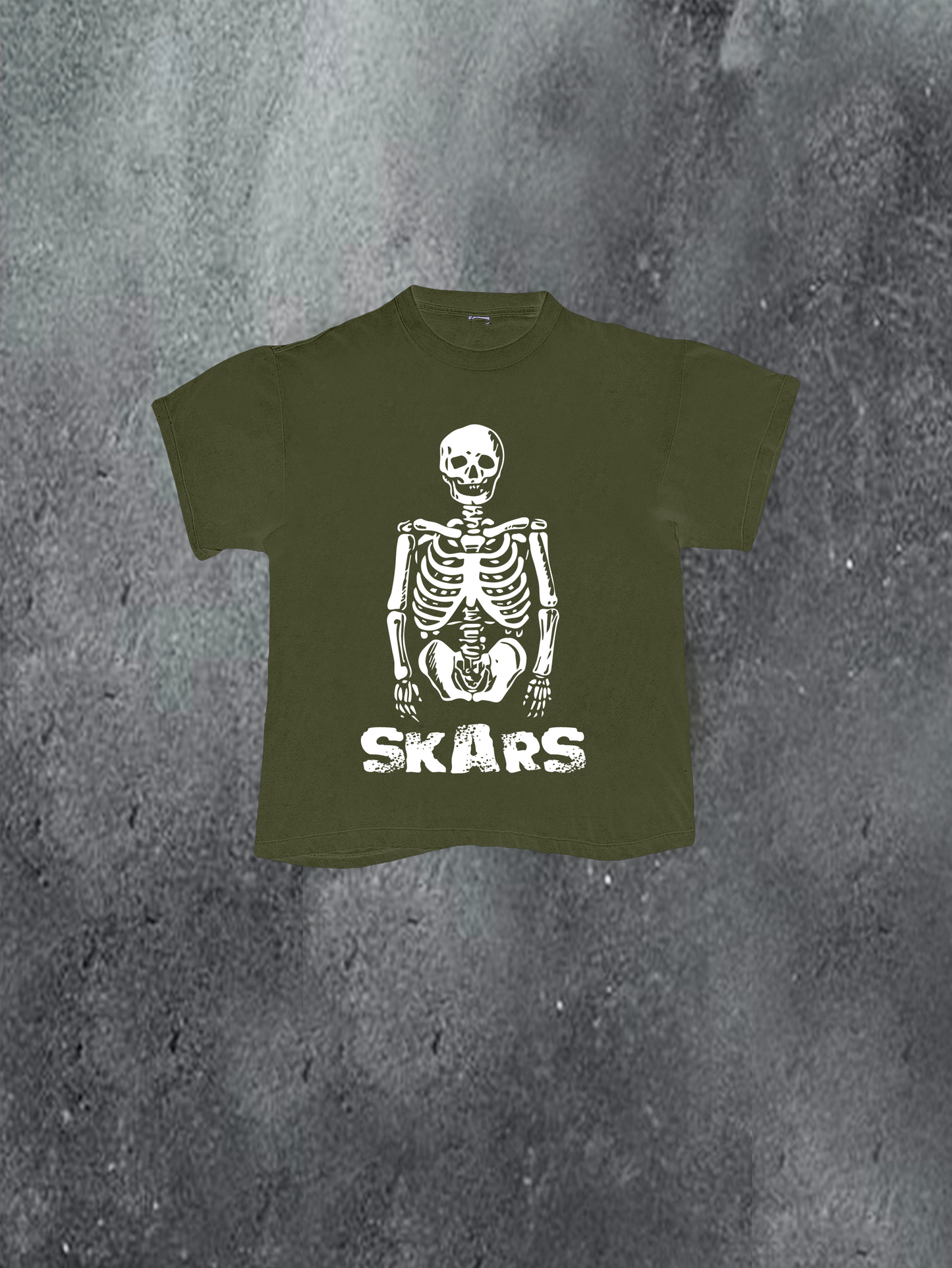 SKARS Half Body Skeleton Tee