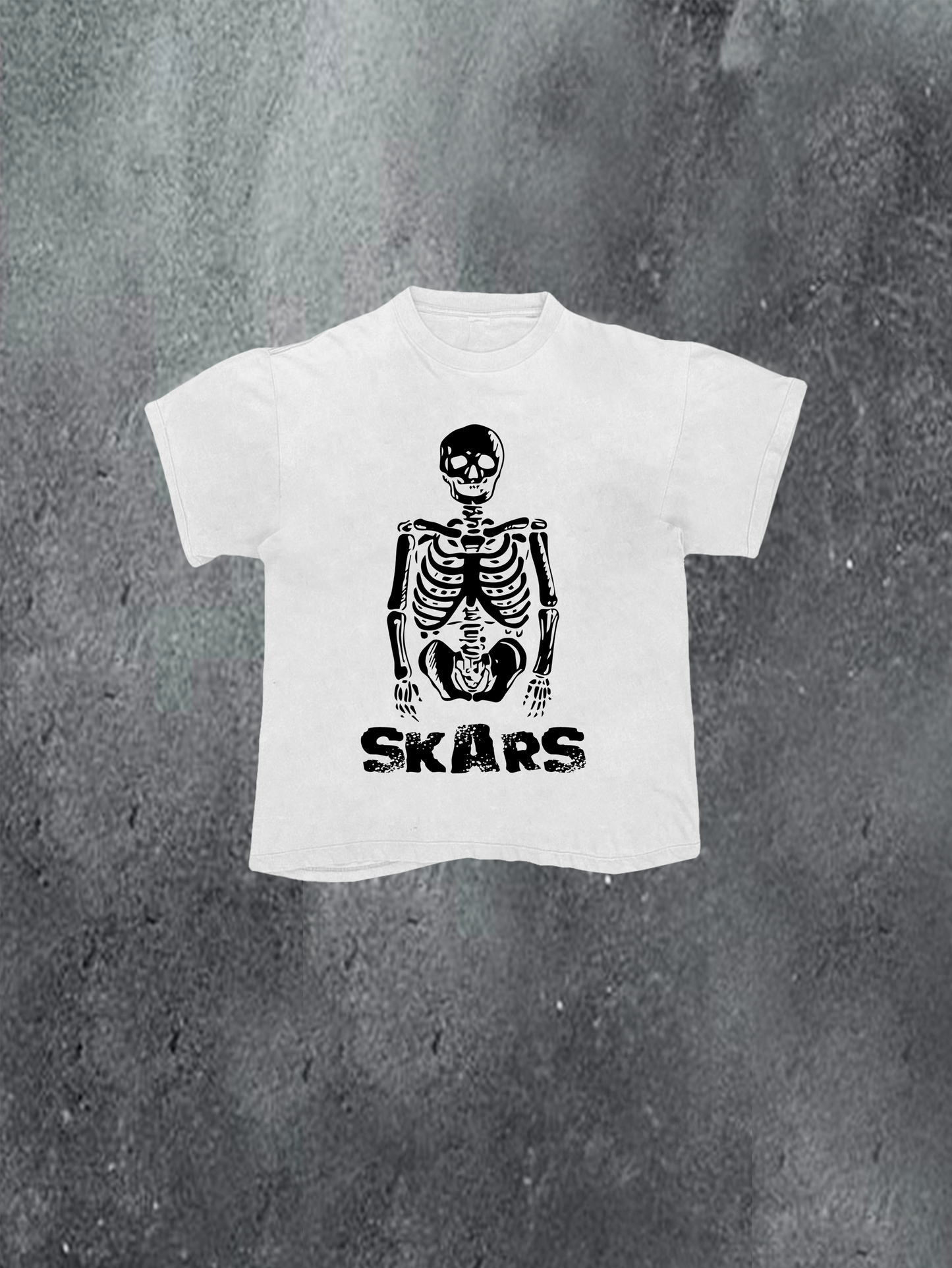 SKARS Half Body Skeleton Tee