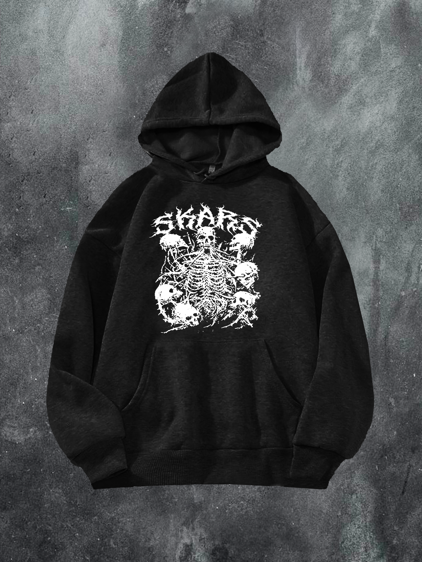 Connected Skulls Hoodie