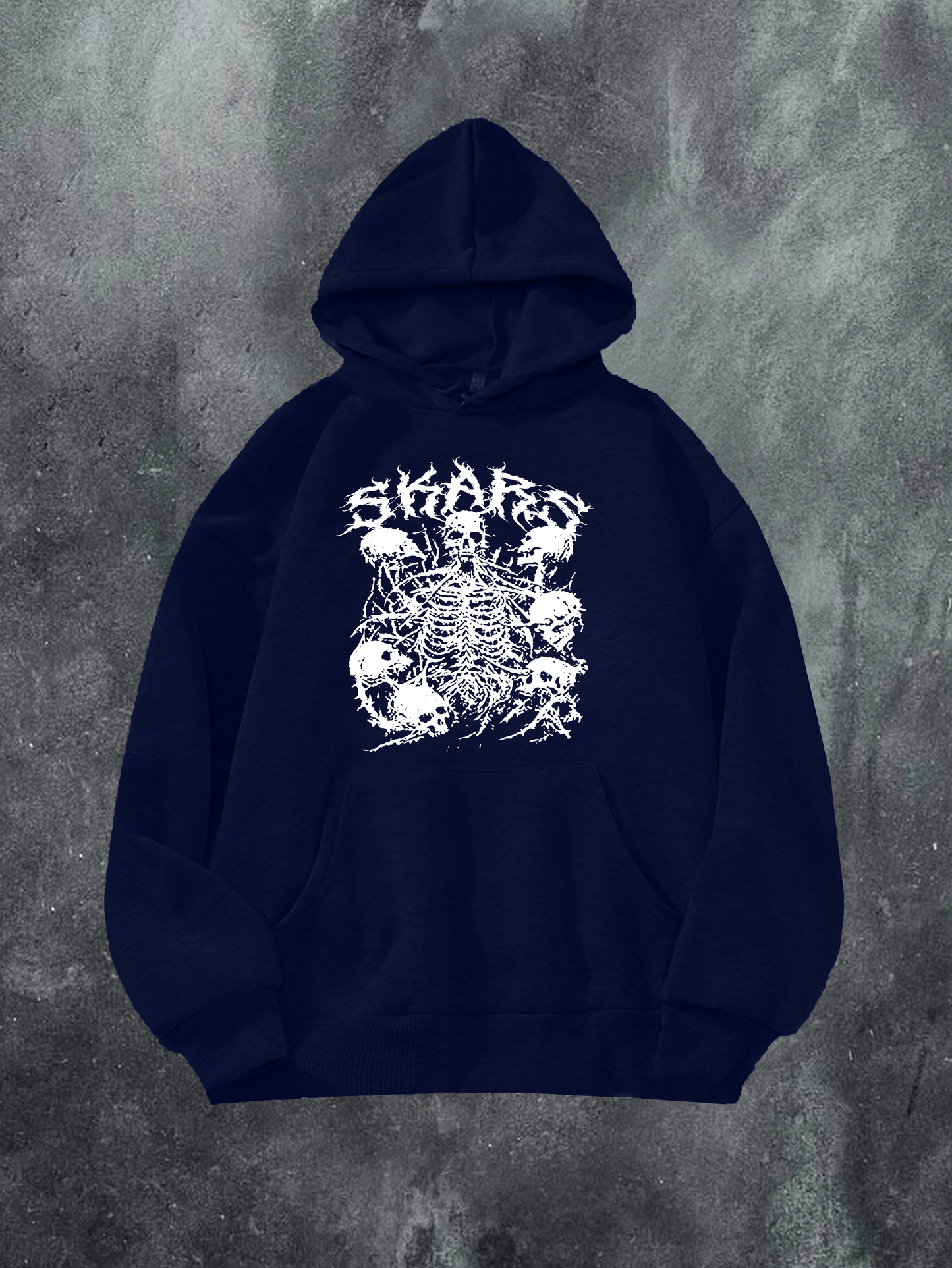 Connected Skulls Hoodie