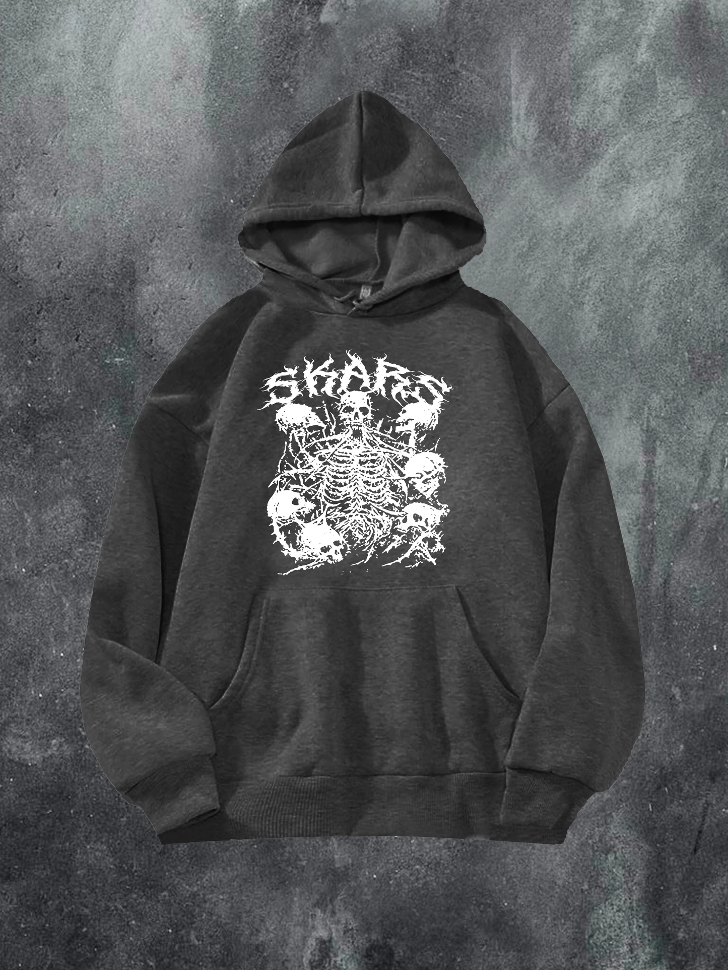 Connected Skulls Hoodie