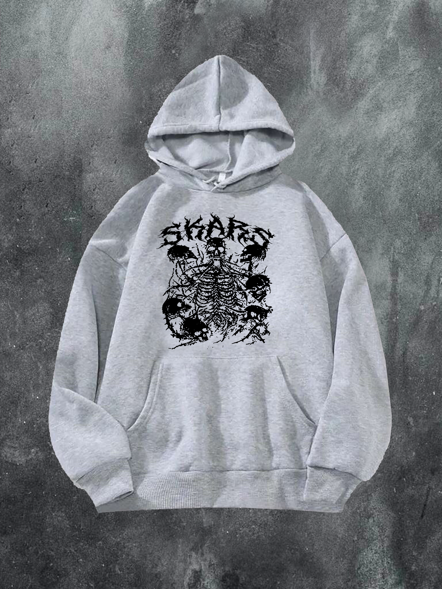 Connected Skulls Hoodie