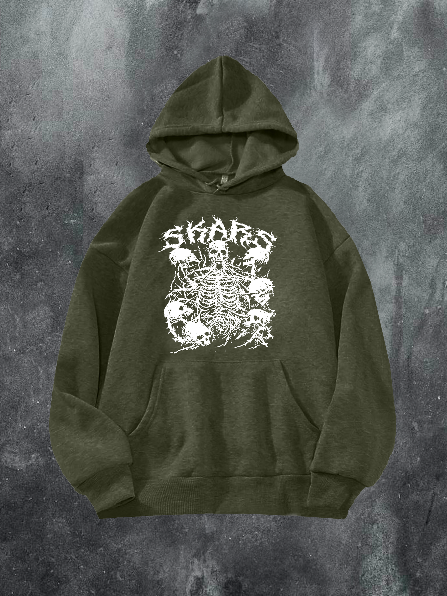 Connected Skulls Hoodie
