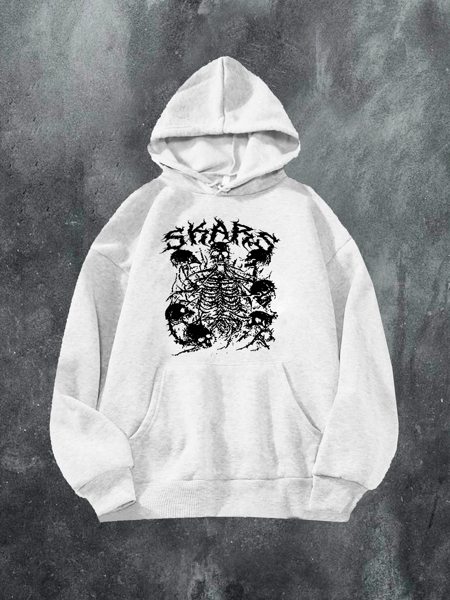 Connected Skulls Hoodie