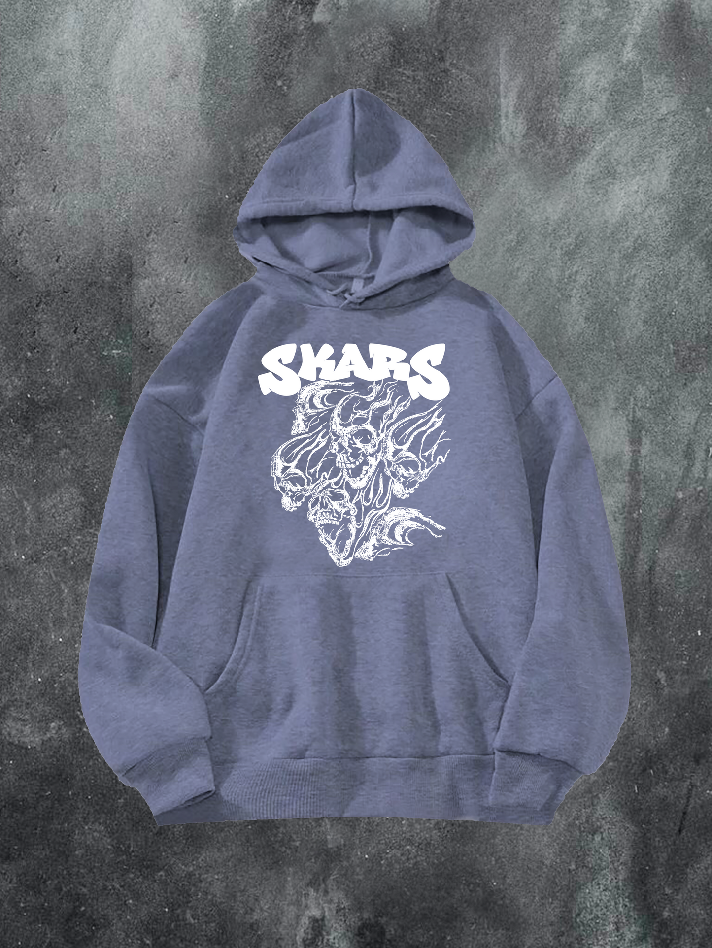 Flaming Skulls Hoodie
