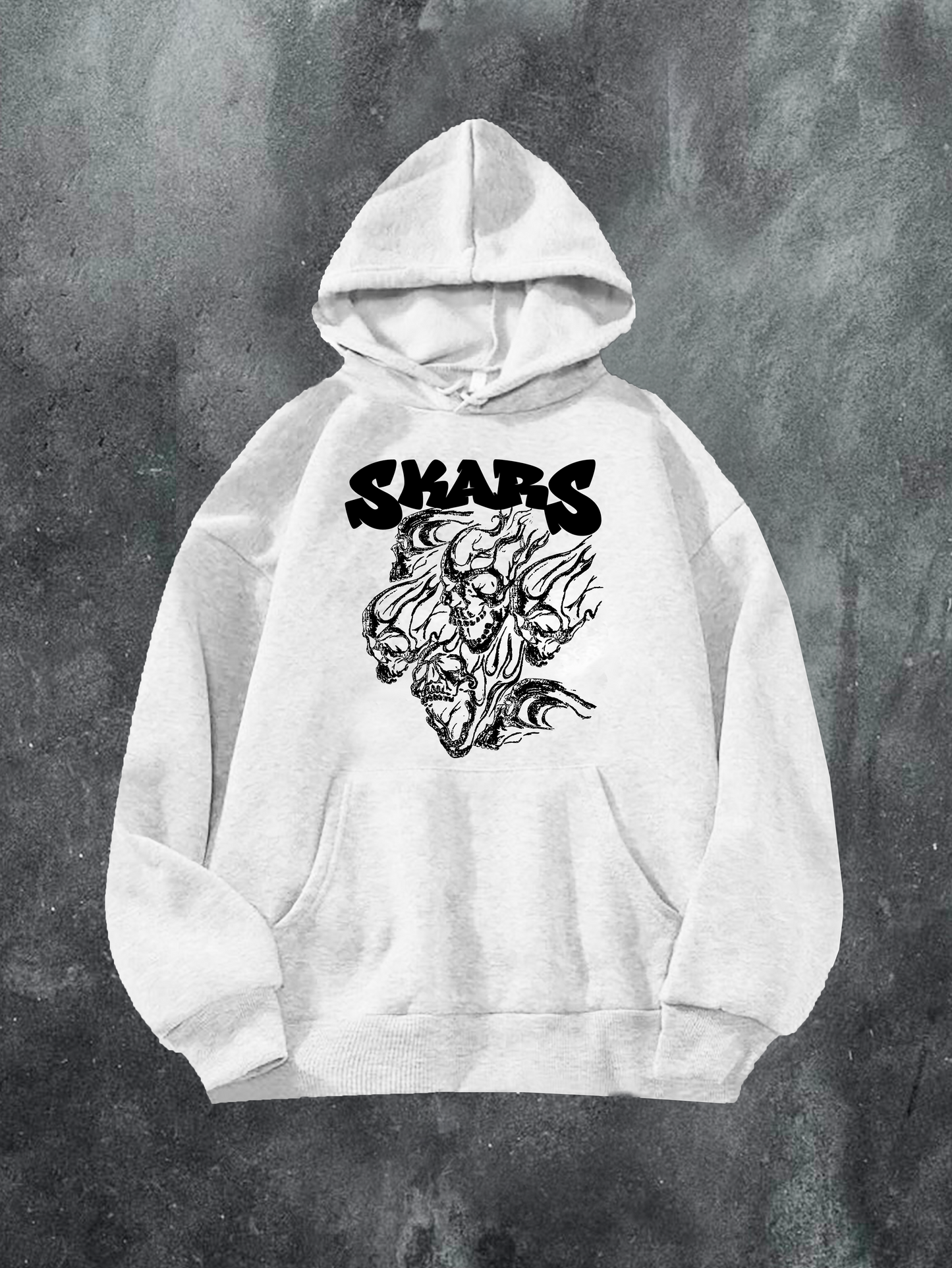 Flaming Skulls Hoodie