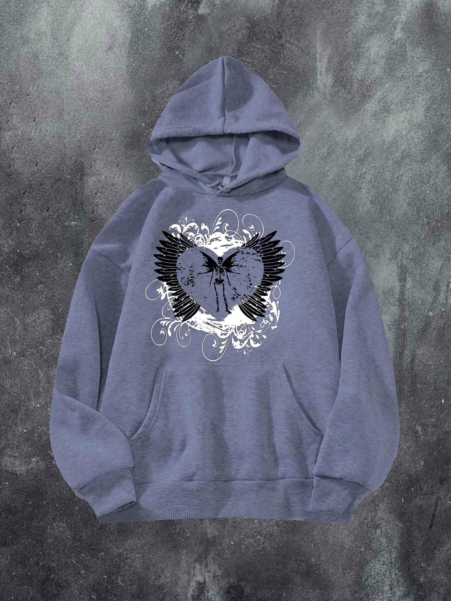 Skeleton Angel Hoodie