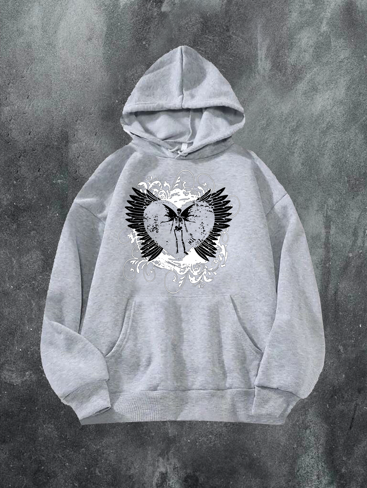 Skeleton Angel Hoodie