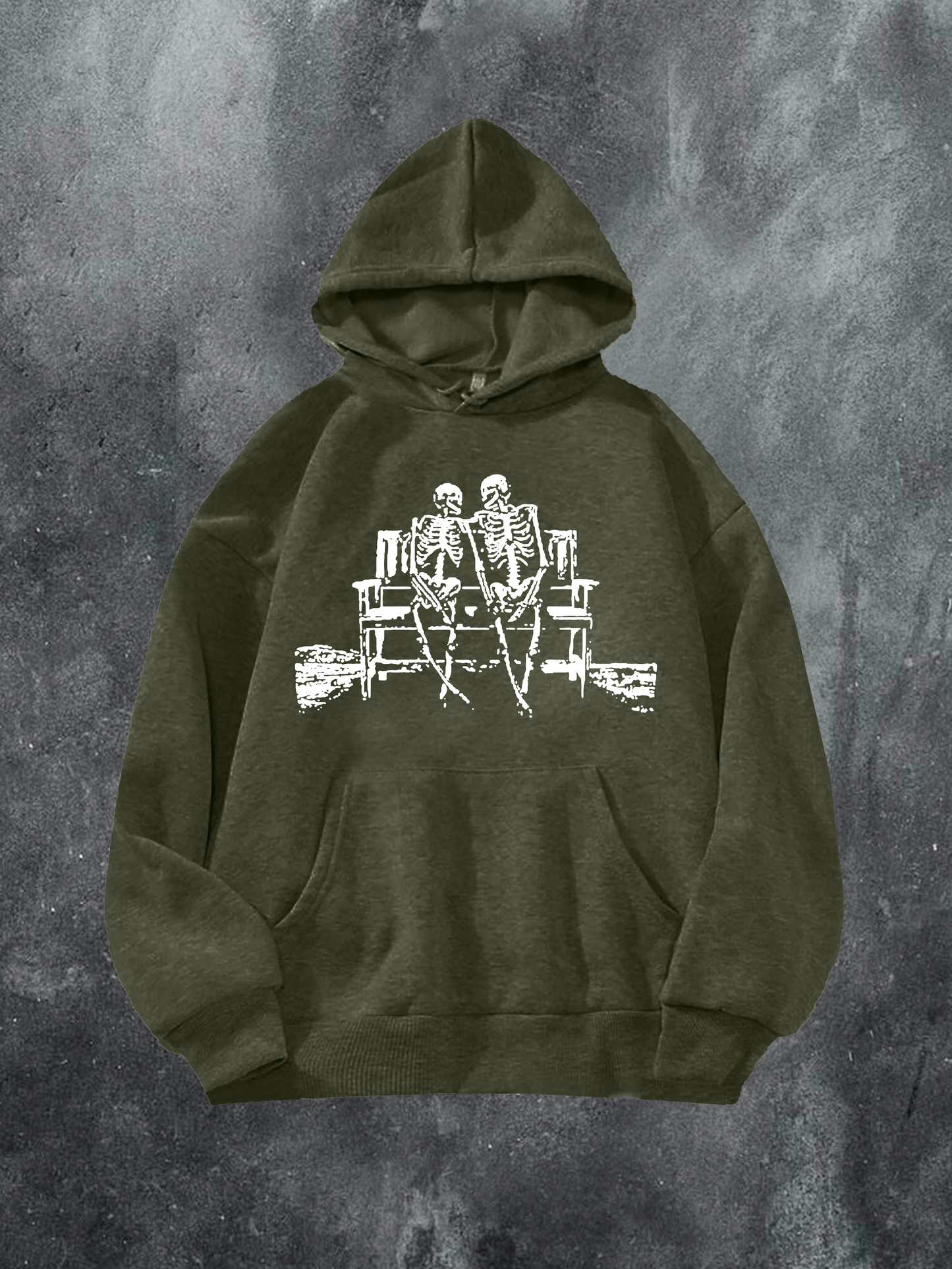 Skeletons In Love Hoodie