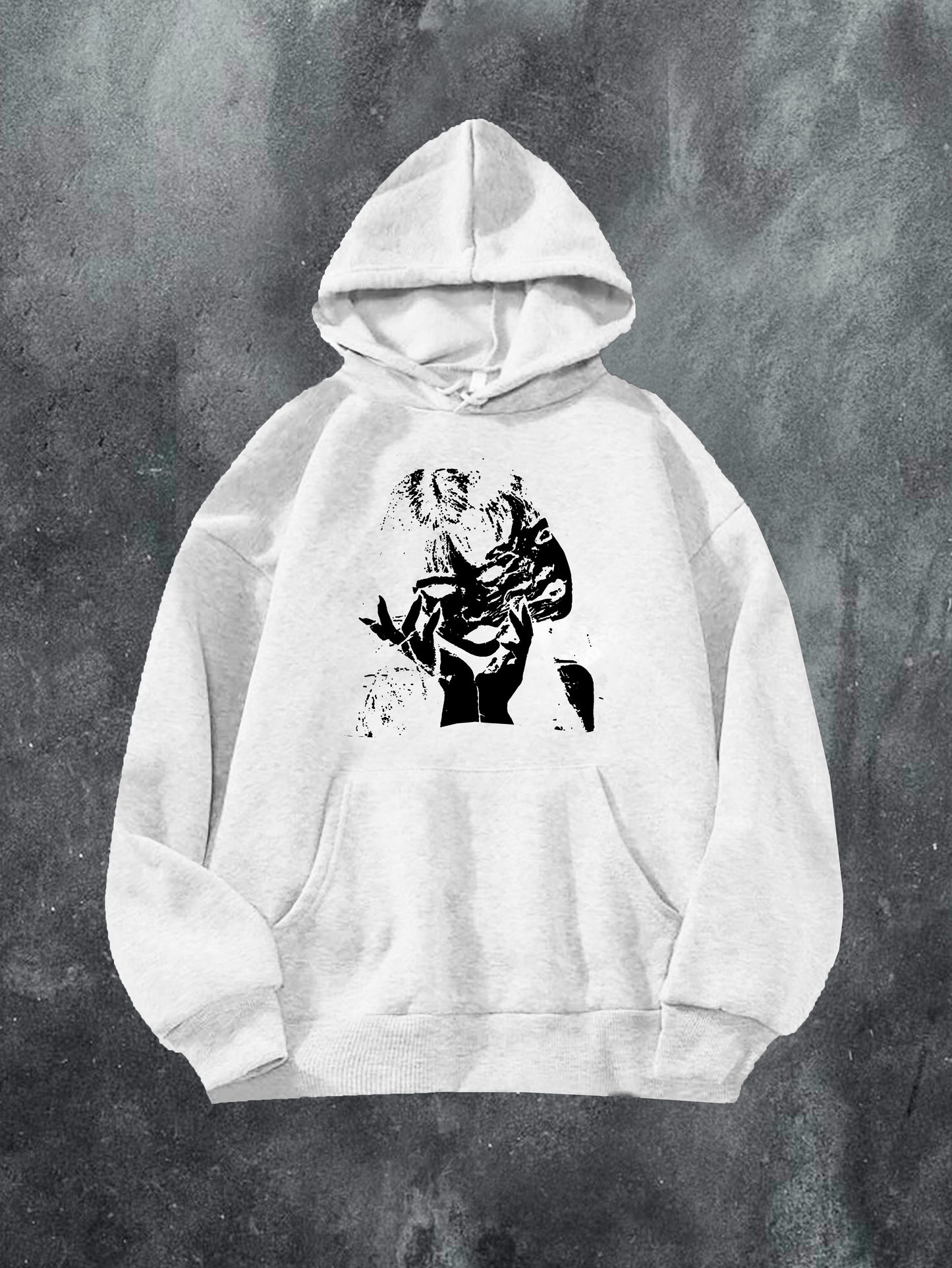 Twisted Face Hoodie
