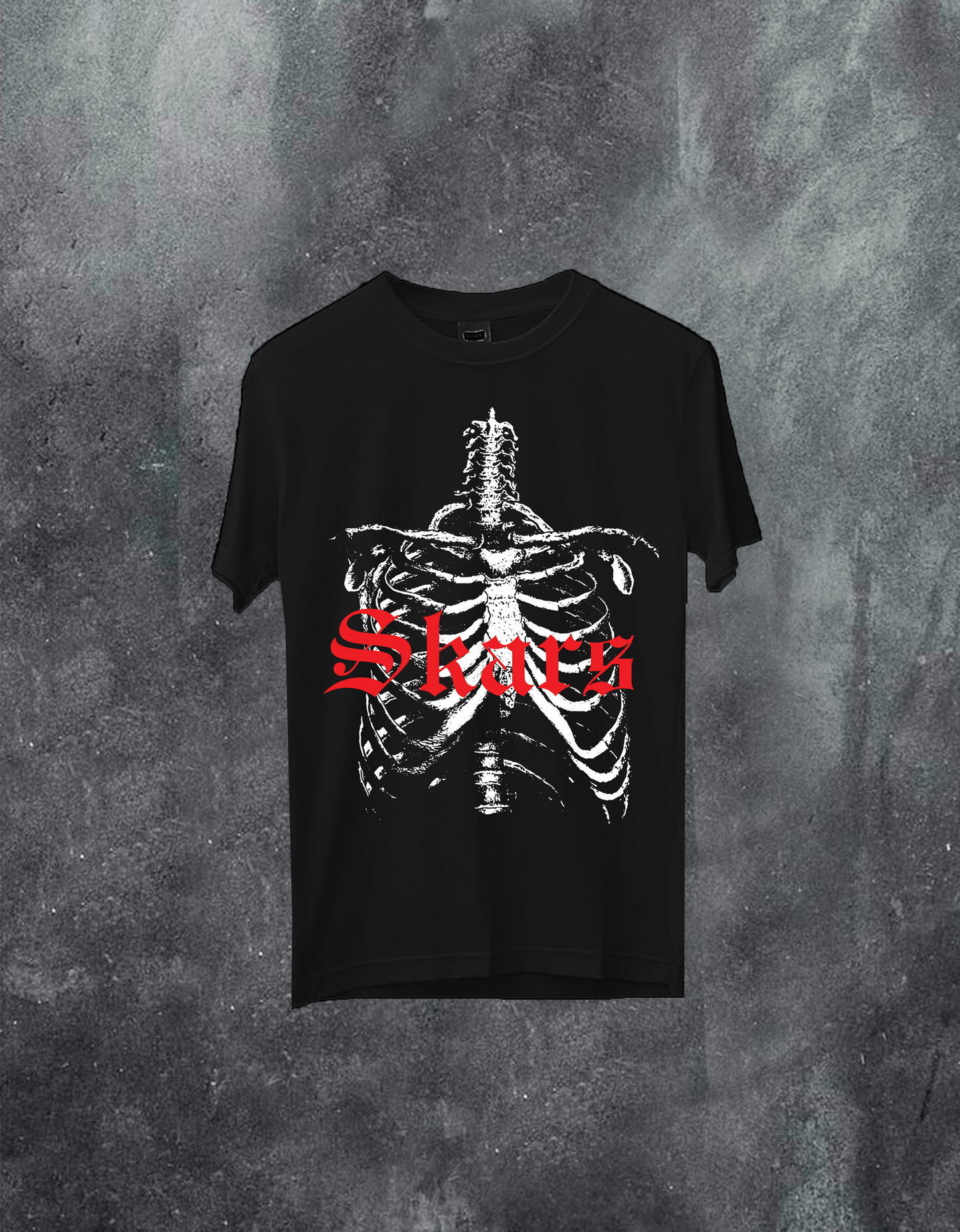 SKARS Skeleton Chest Tee