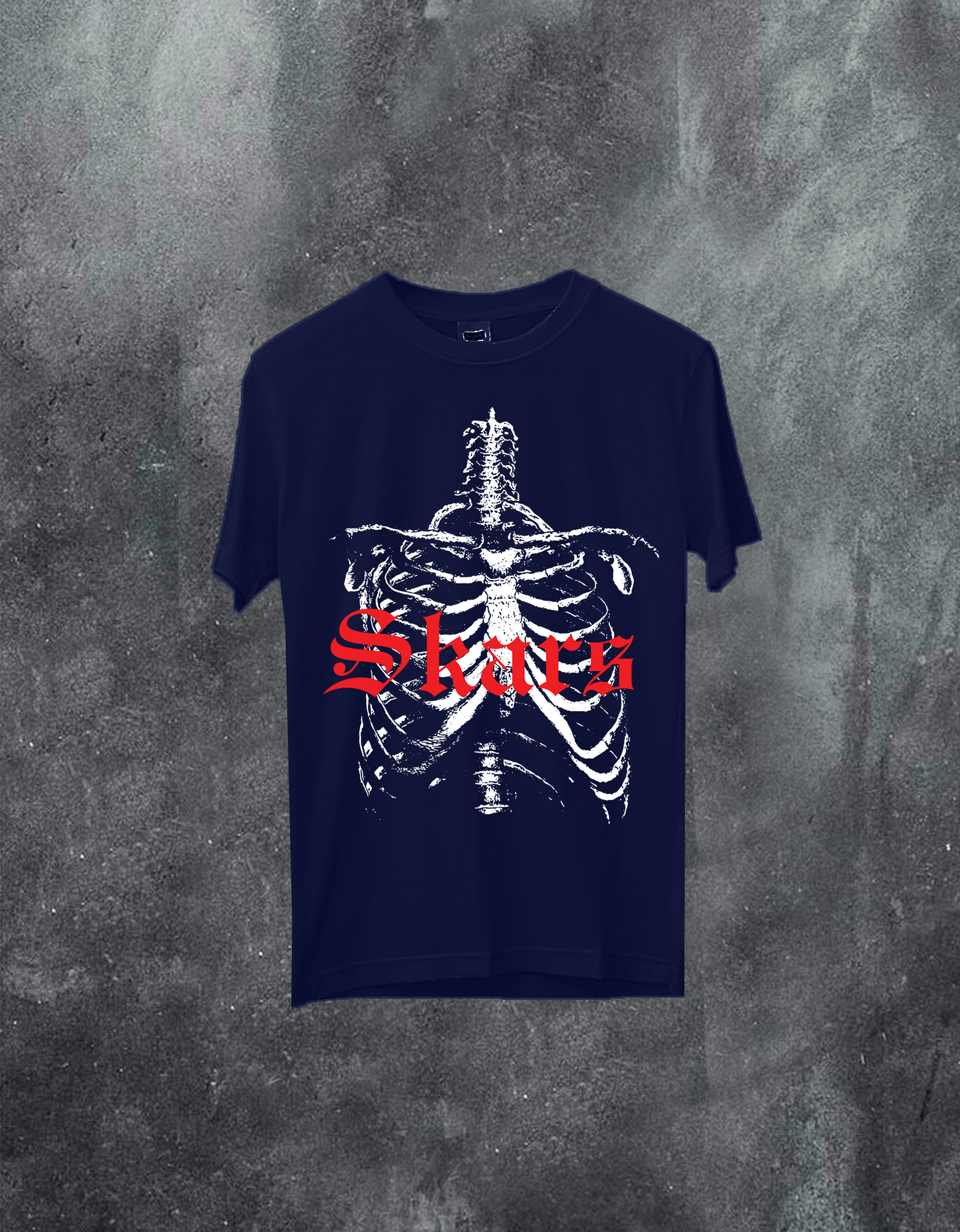 SKARS Skeleton Chest Tee