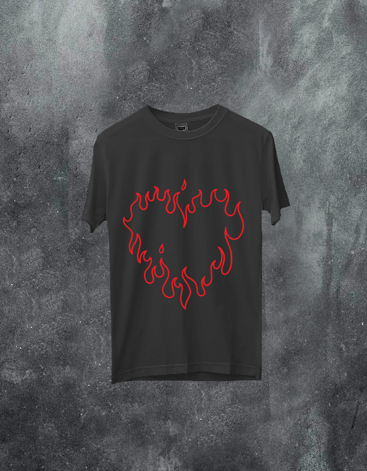 Flaming Heart Tee