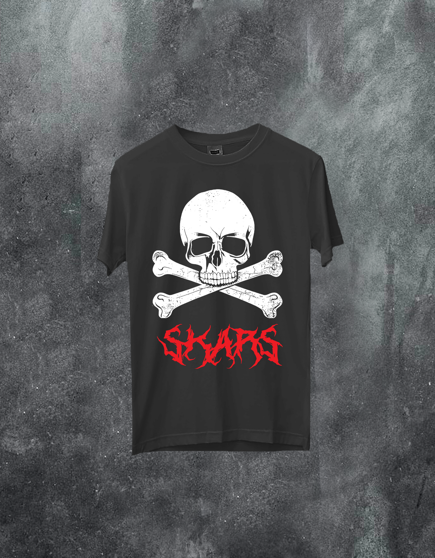 SKARS Skull And Bones Tee
