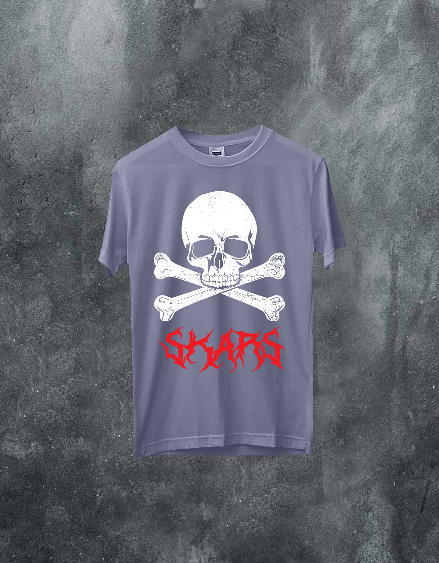 SKARS Skull And Bones Tee
