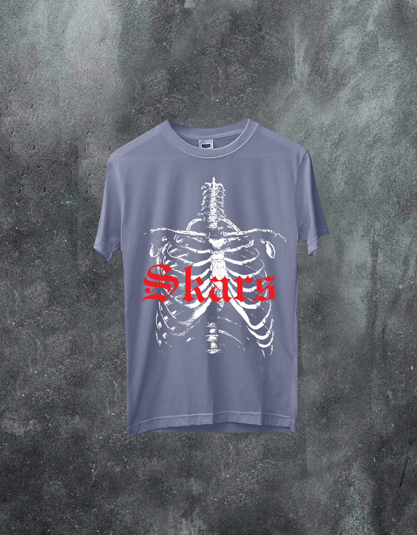SKARS Skeleton Chest Tee