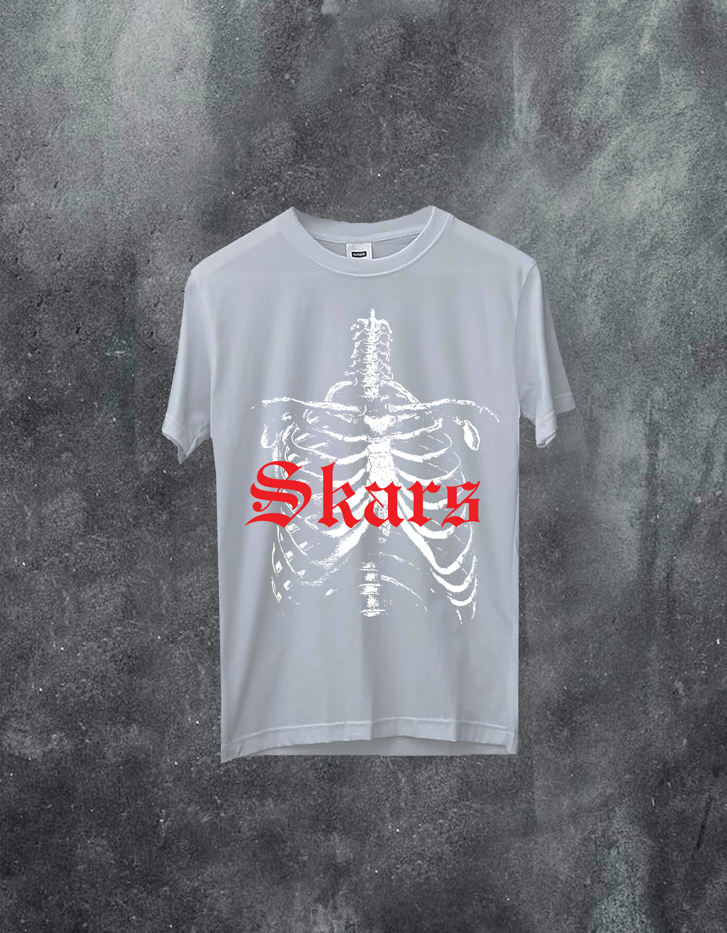SKARS Skeleton Chest Tee