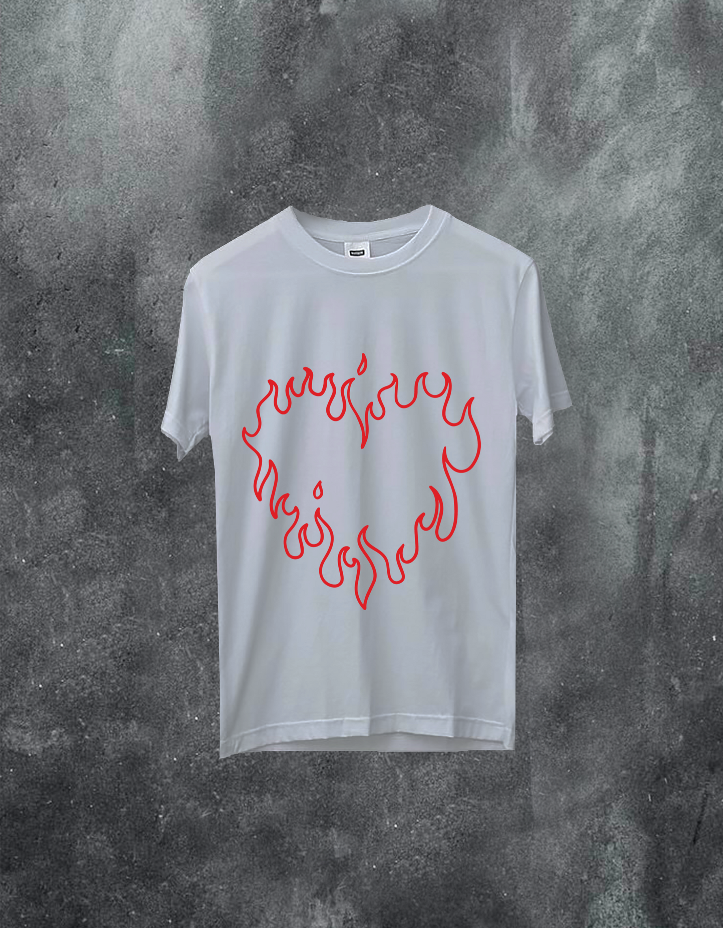 Flaming Heart Tee