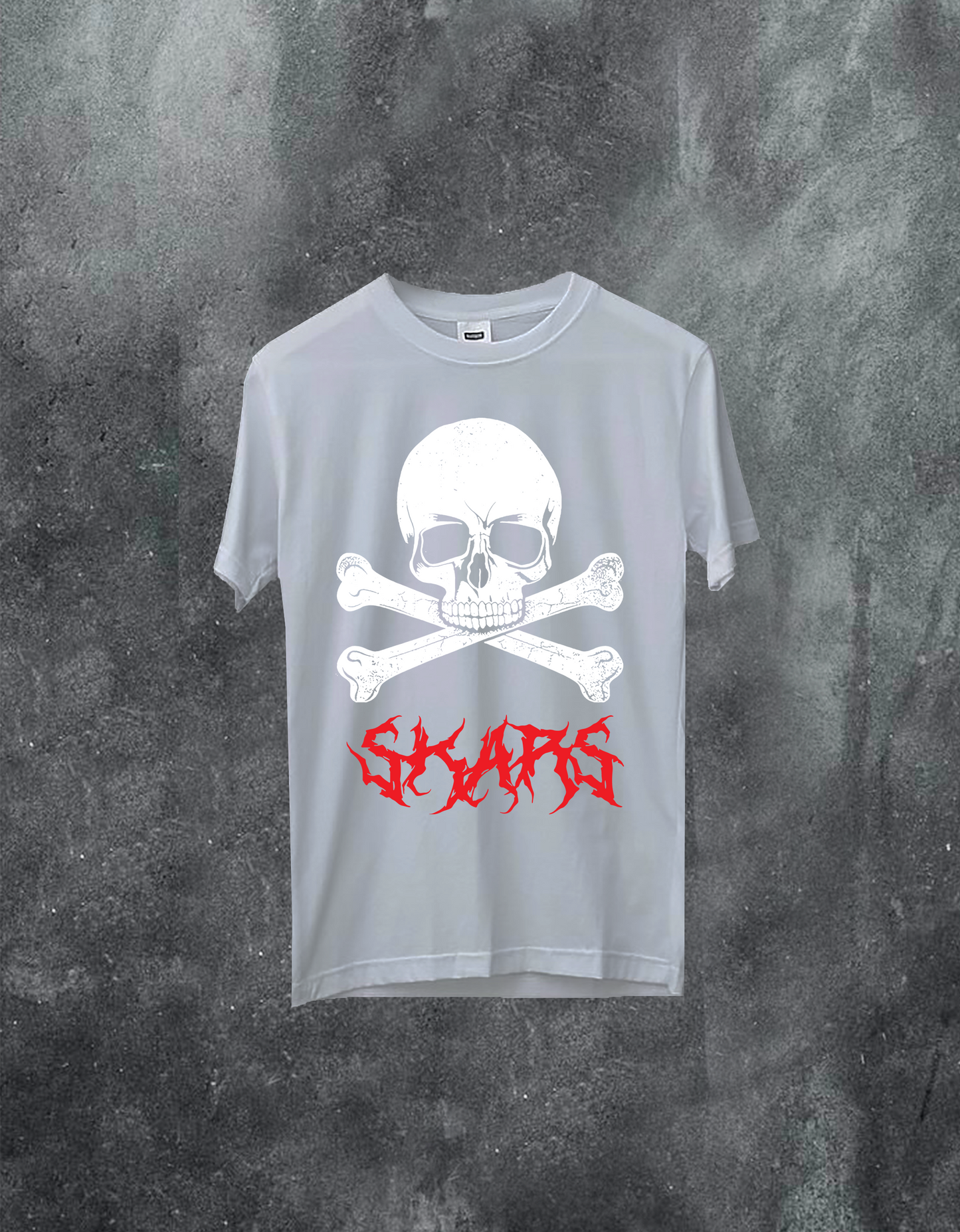 SKARS Skull And Bones Tee
