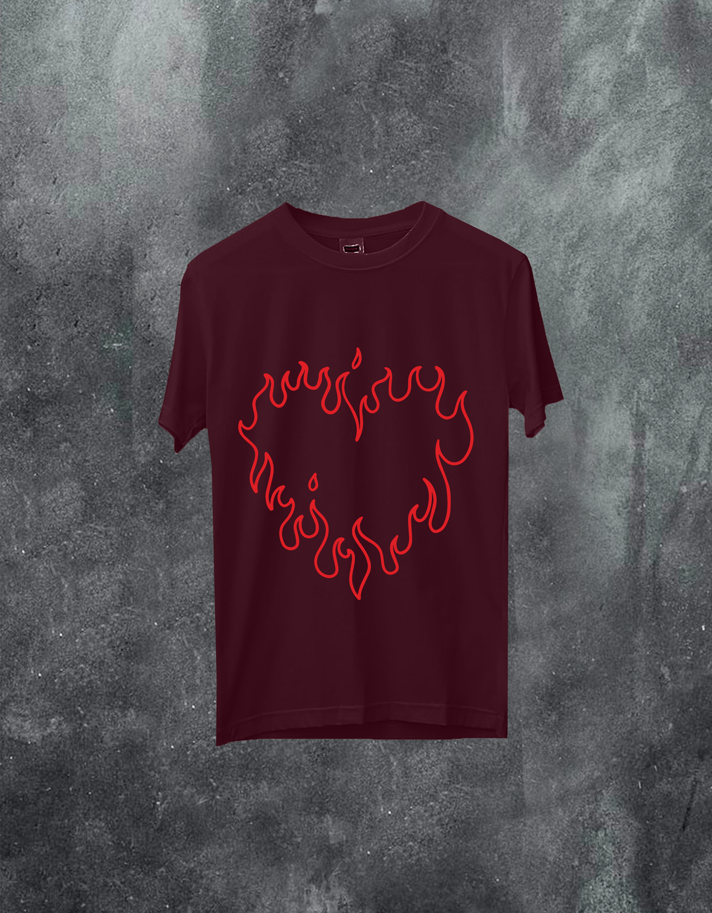 Flaming Heart Tee