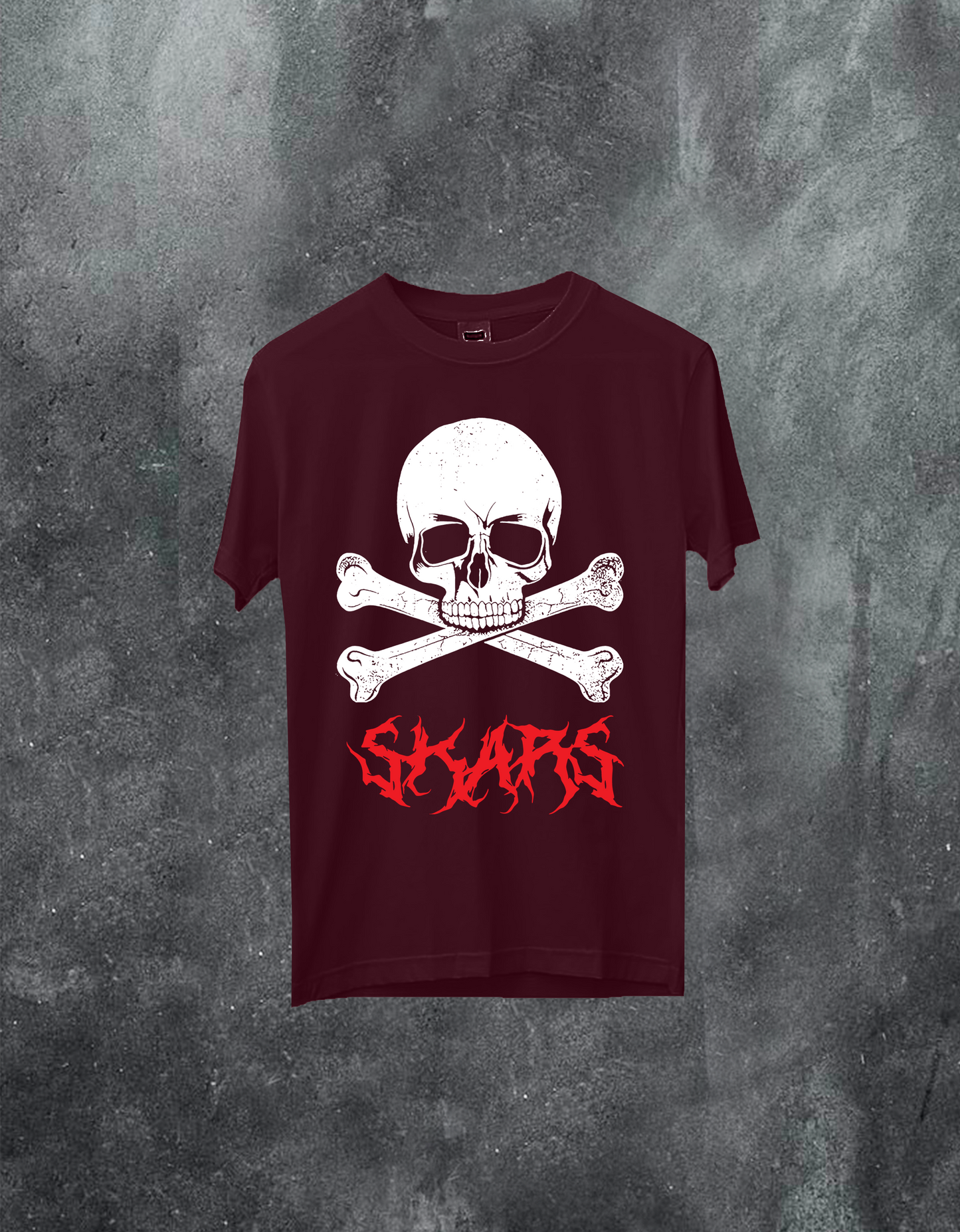 SKARS Skull And Bones Tee