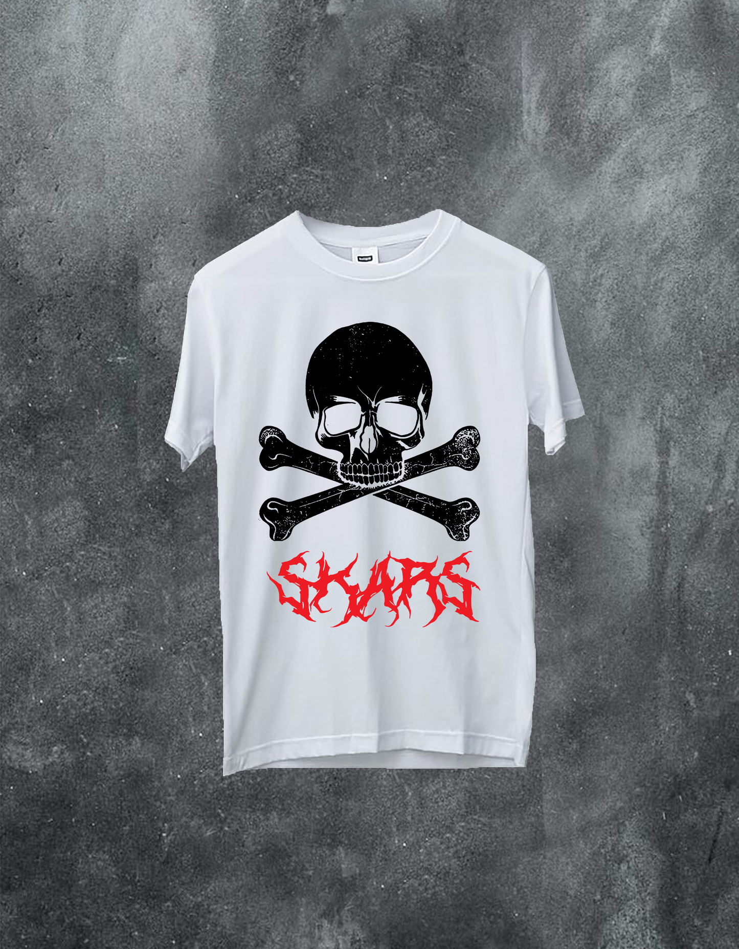 SKARS Skull And Bones Tee