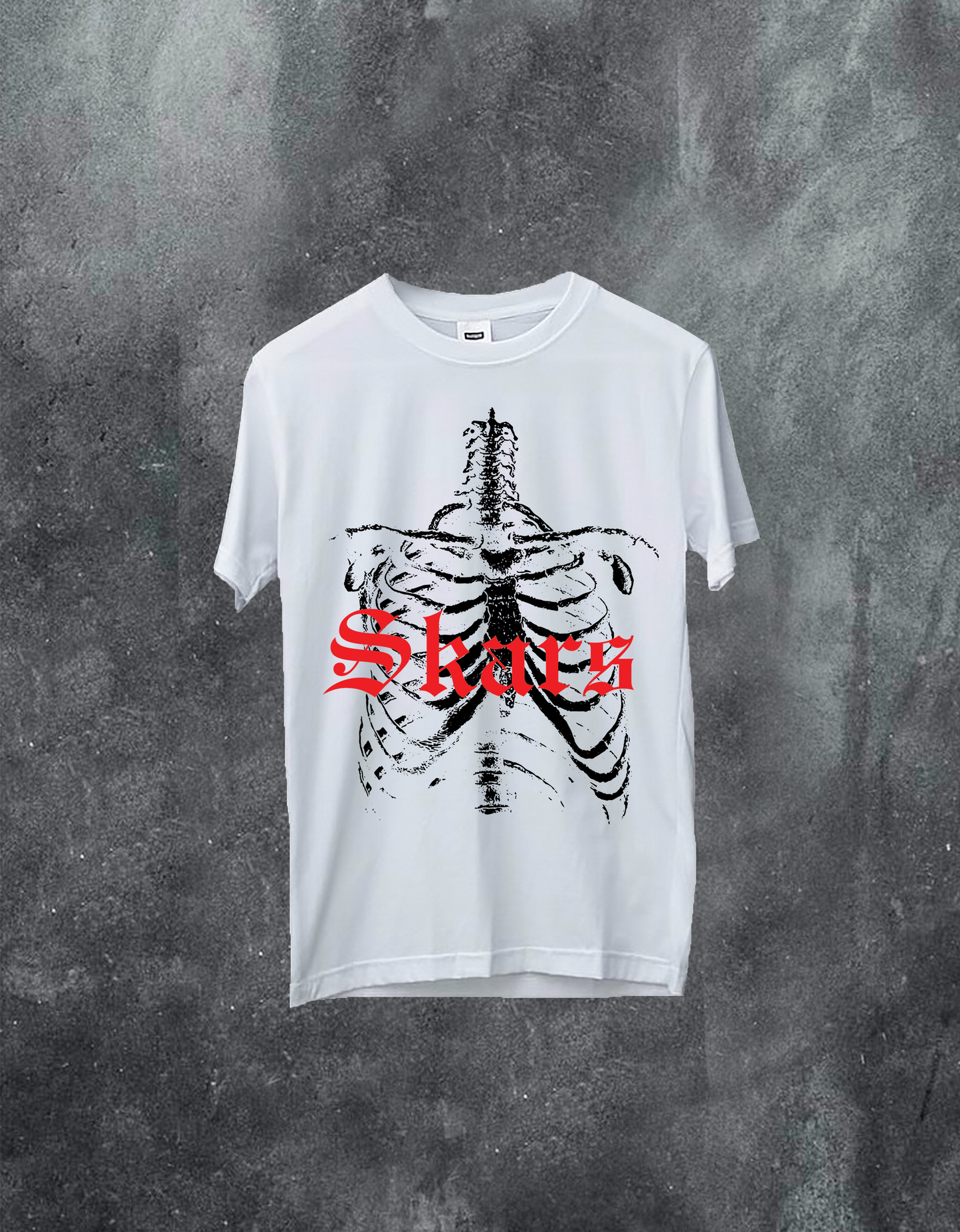 SKARS Skeleton Chest Tee